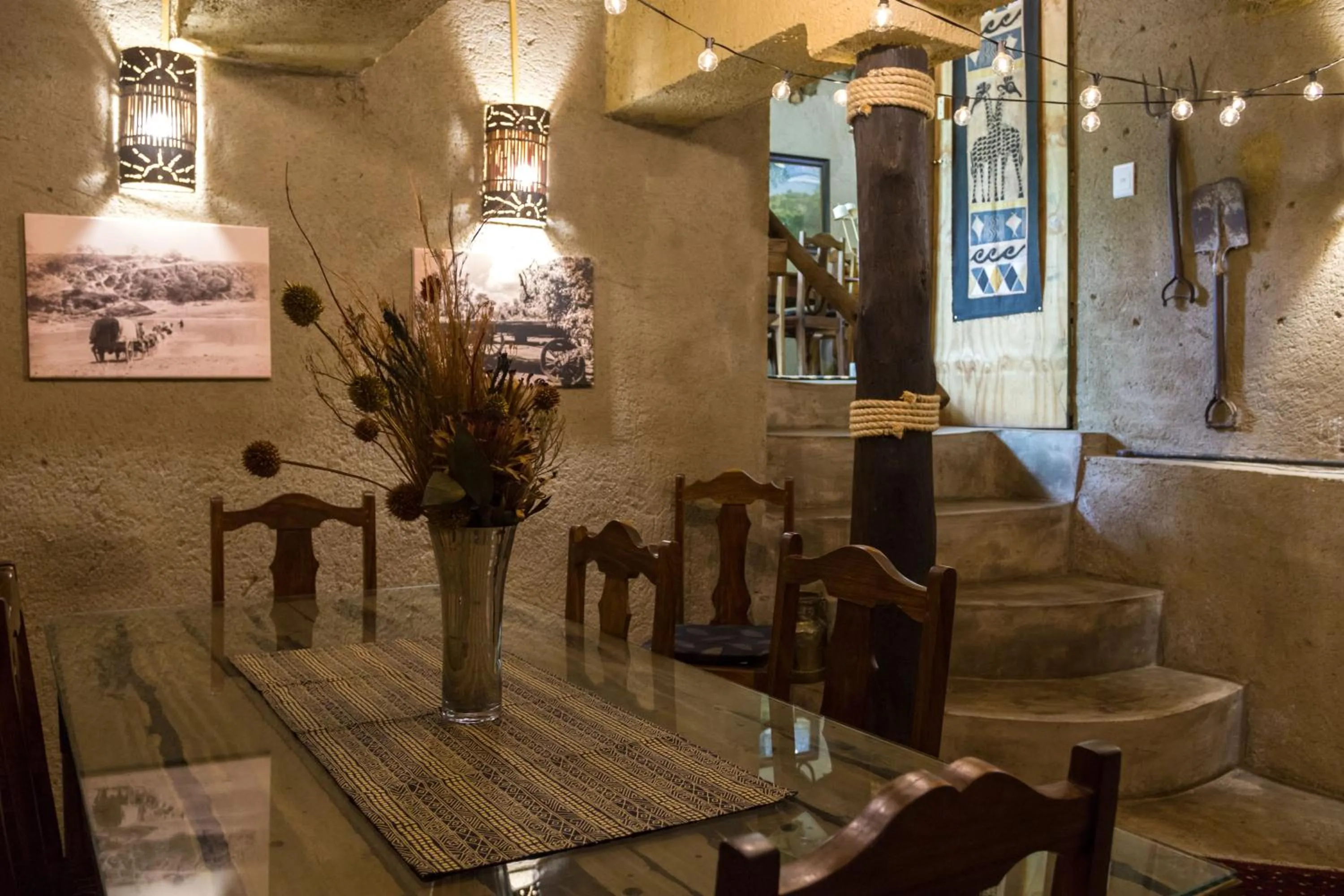 Dining area in Ezulwini Game Lodges