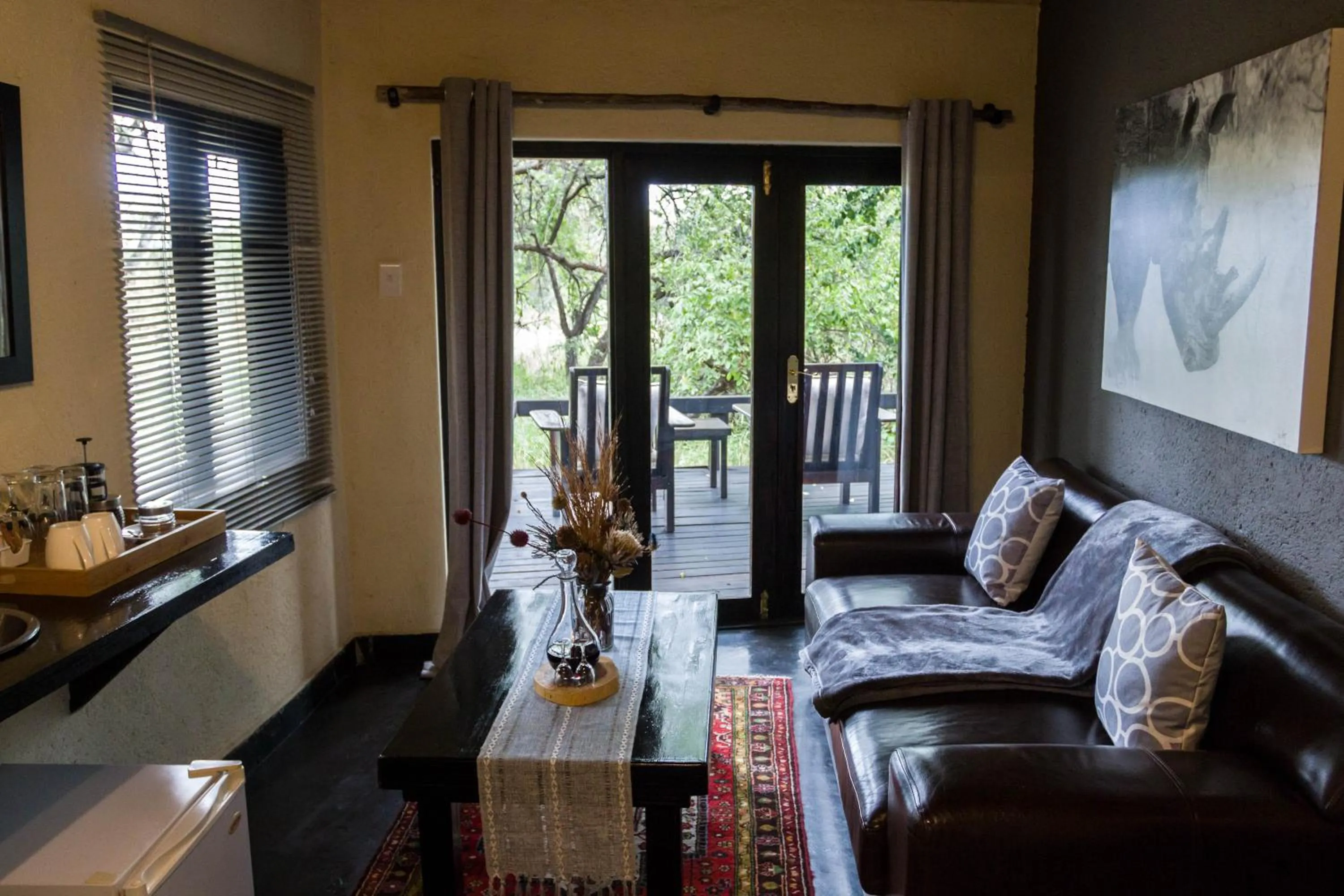 Balcony/Terrace in Ezulwini Game Lodges