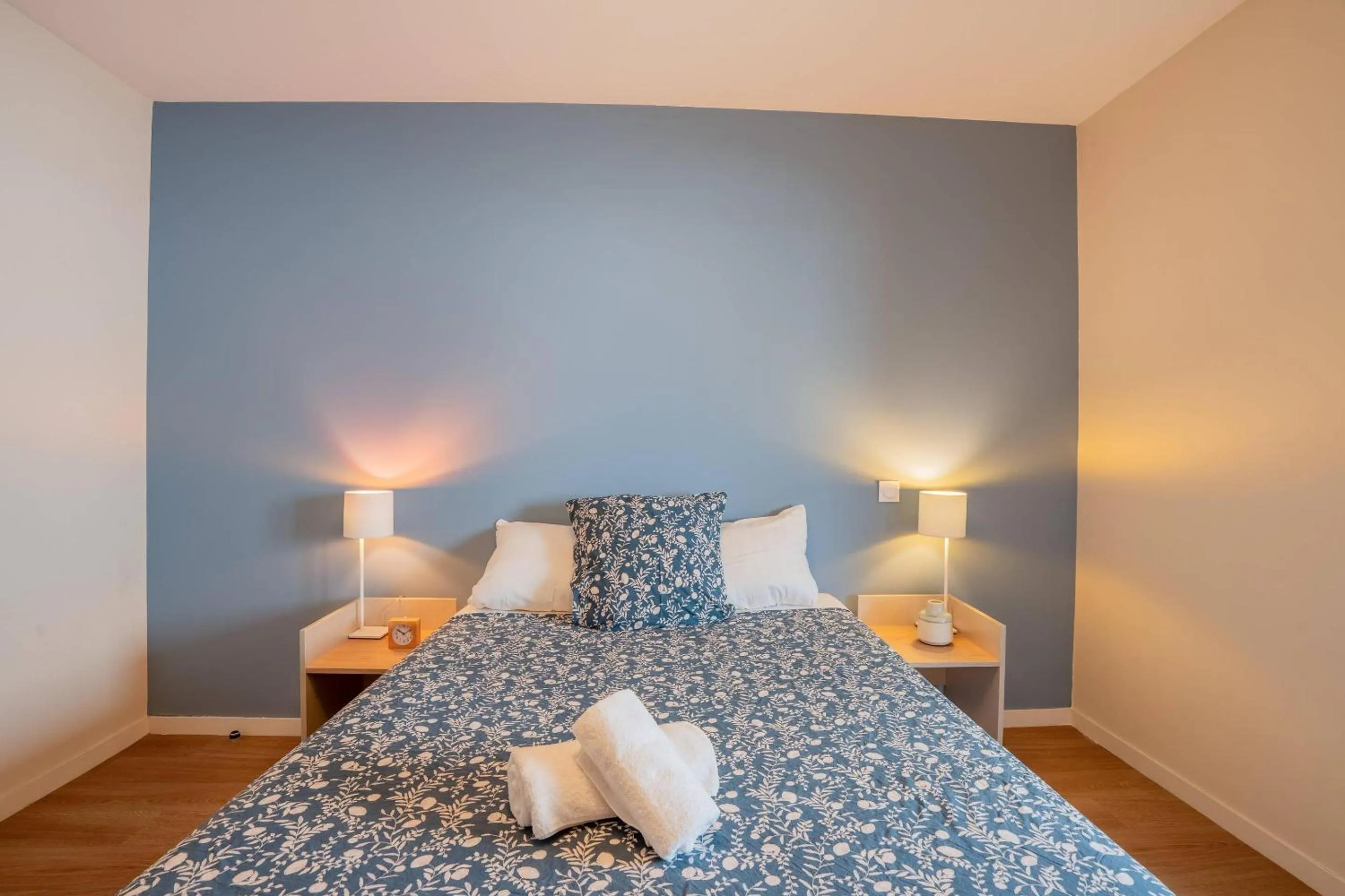 Bedroom, Bed in Quality Aparthotel Toulouse Ponts Jumeaux