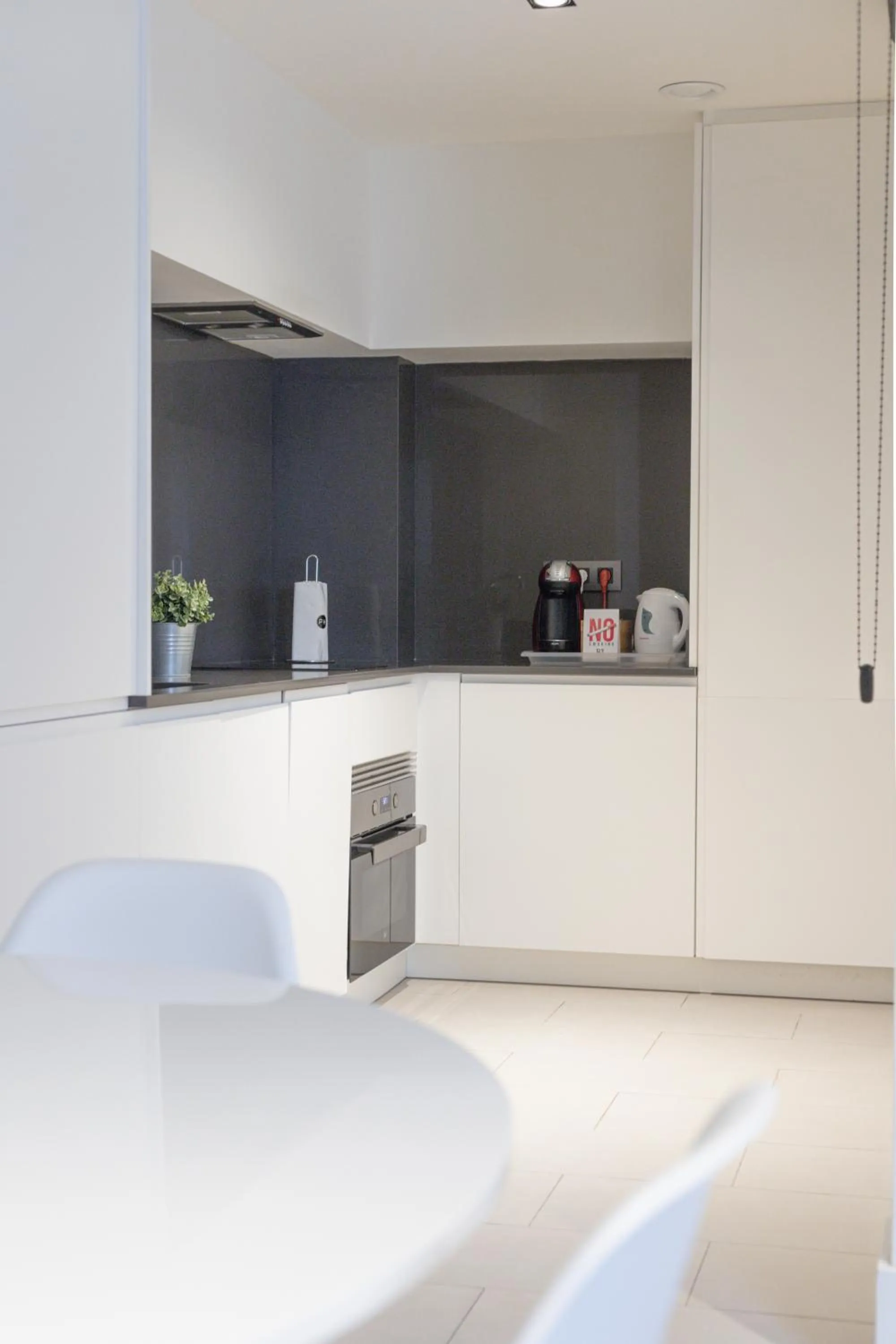 Kitchen or kitchenette in Apartamentos Barbara 3