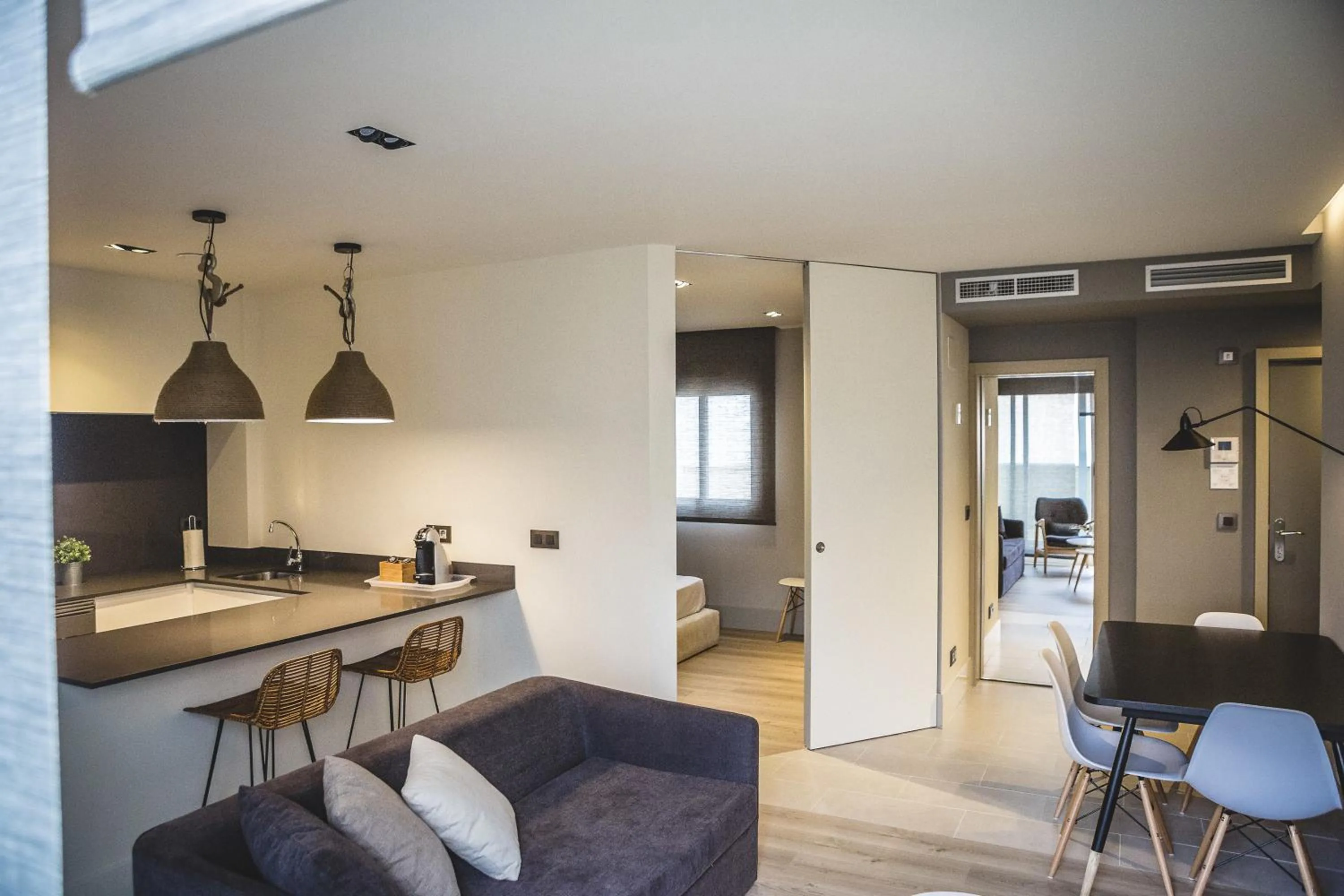 Dining area in Apartamentos Barbara 3