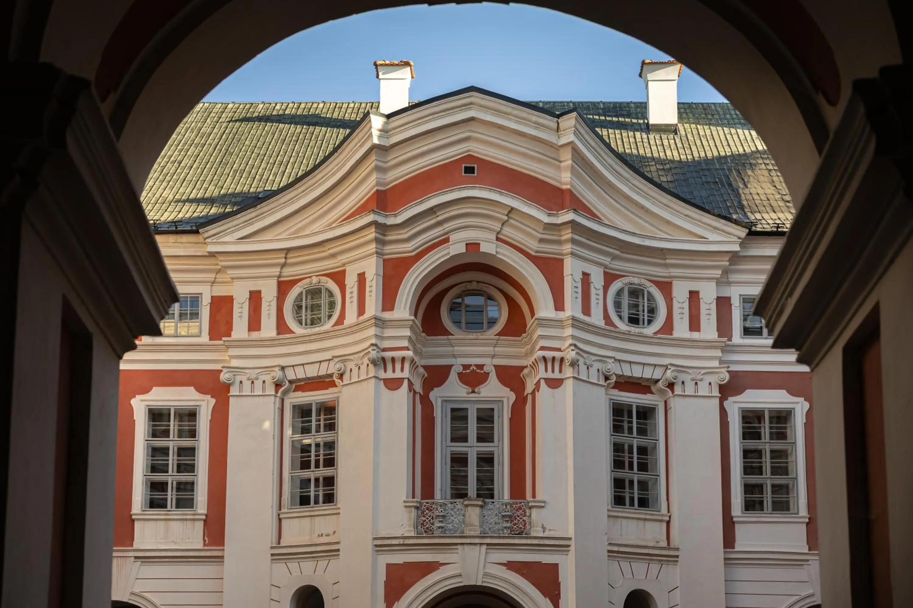 Property building in Dům Hostů Klášter Broumov