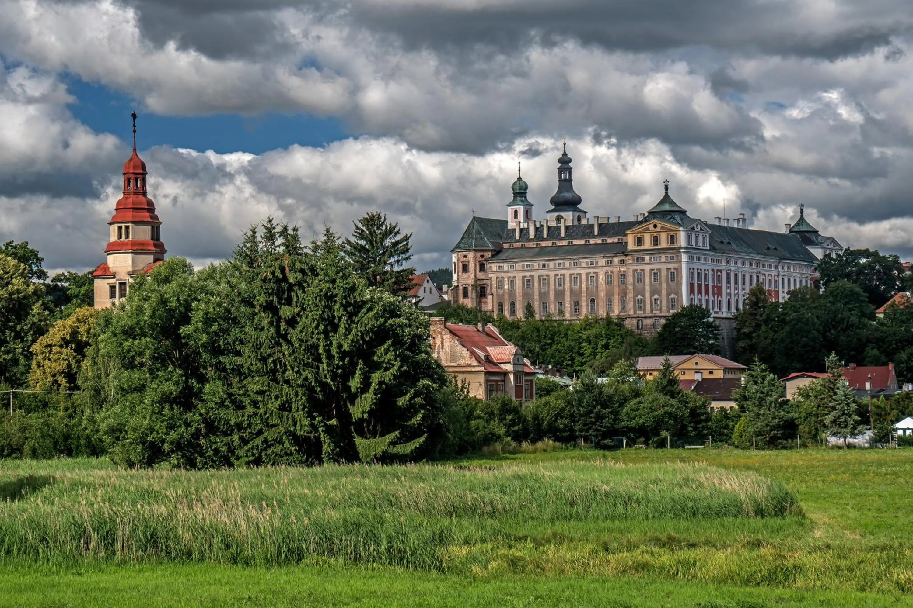 Property building in Dům Hostů Klášter Broumov