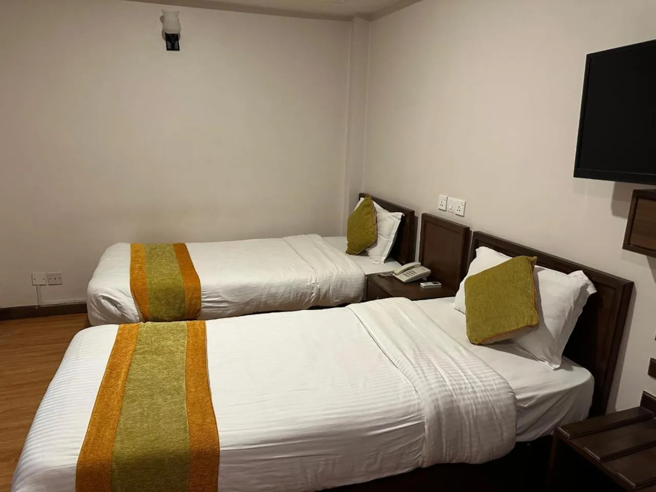 Bedroom, Bed in Hotel Everest Nepal