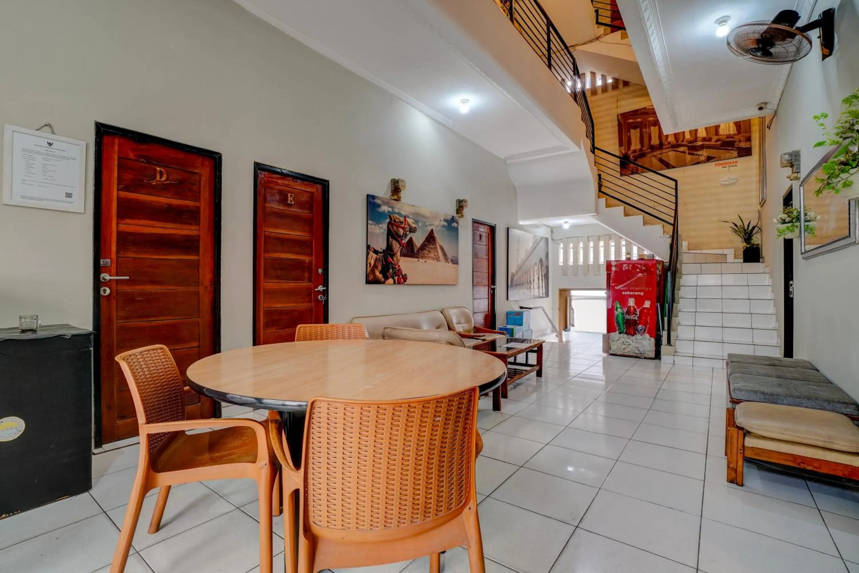 Lobby or reception in Hotel O near Monas formerly Pondokan Kota Jakarta