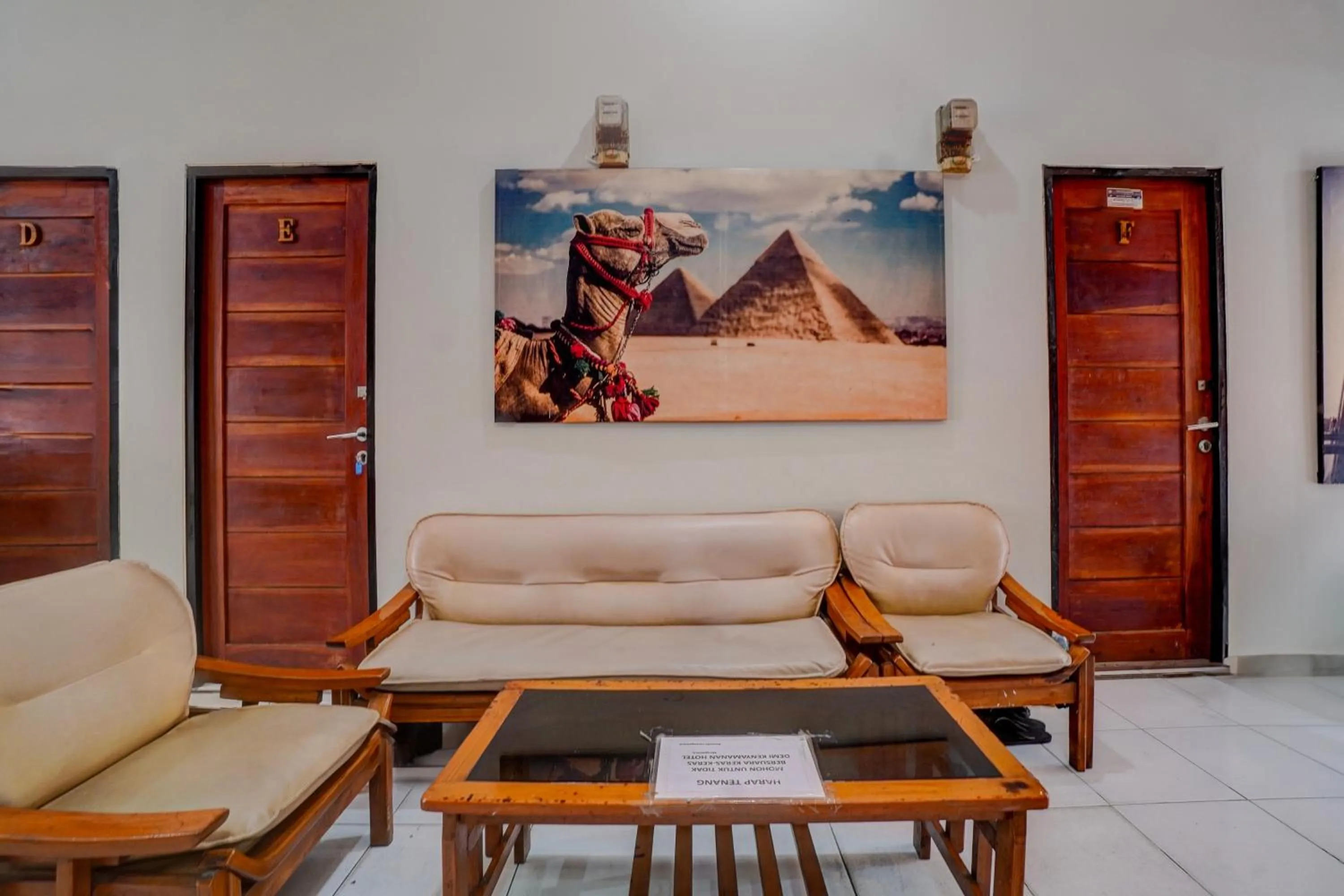 Lobby or reception in Hotel O near Monas formerly Pondokan Kota Jakarta