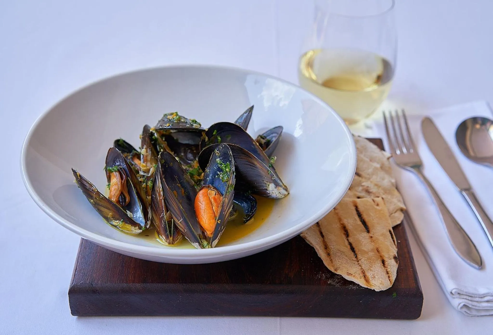 Food in Ten Bompas Hotel