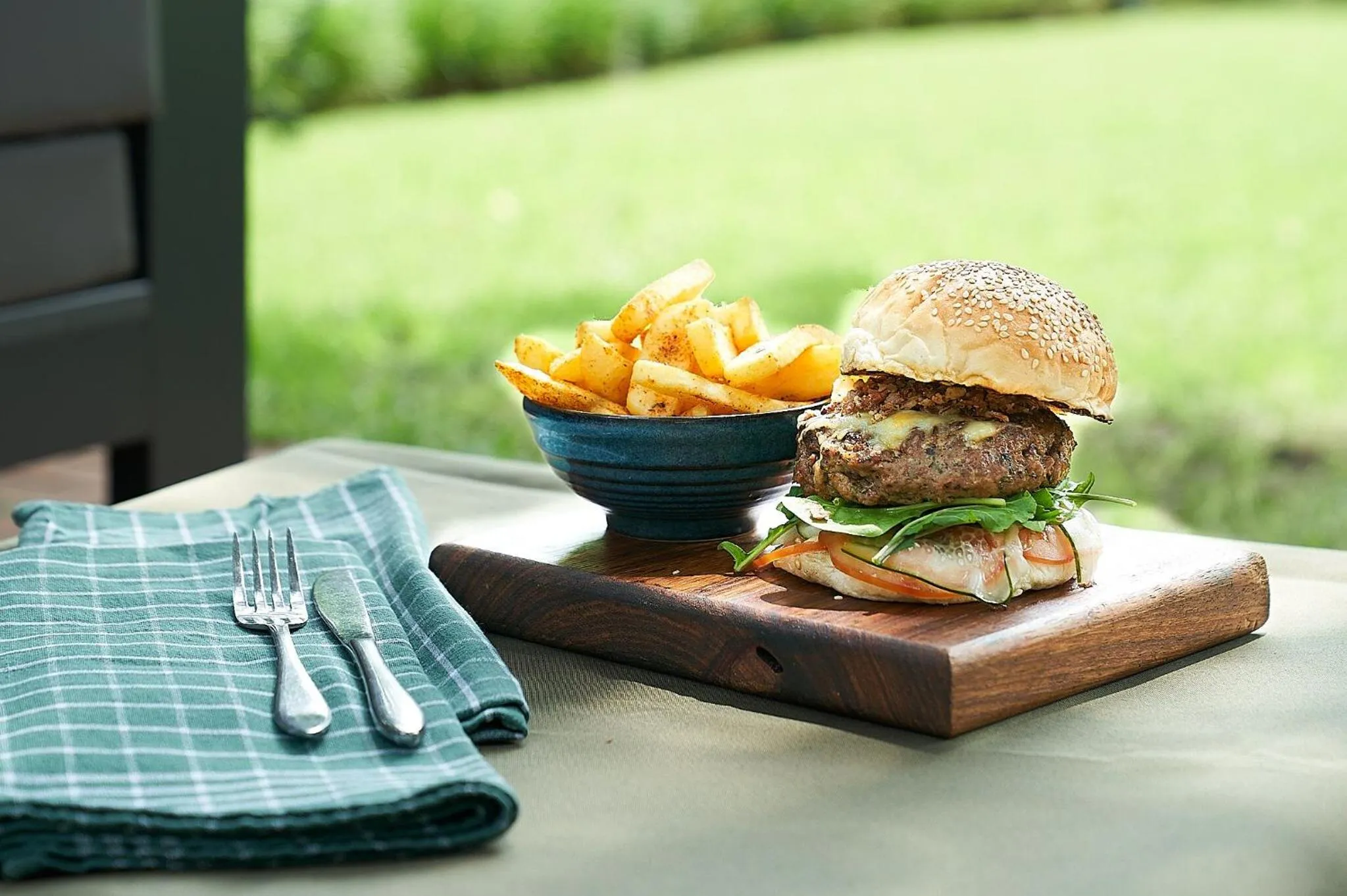 Food in Ten Bompas Hotel