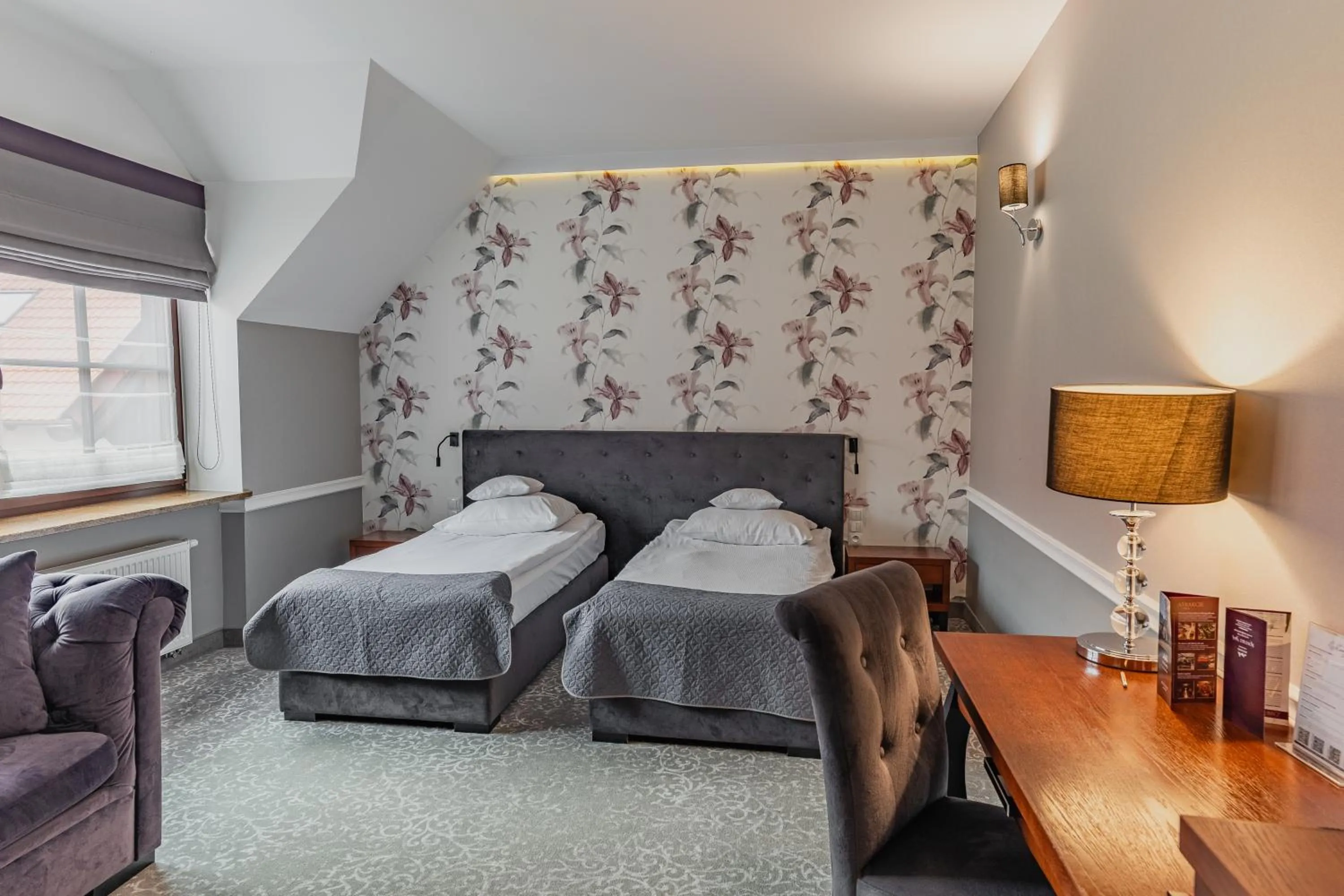 Bed in Hotel Pałac Poledno