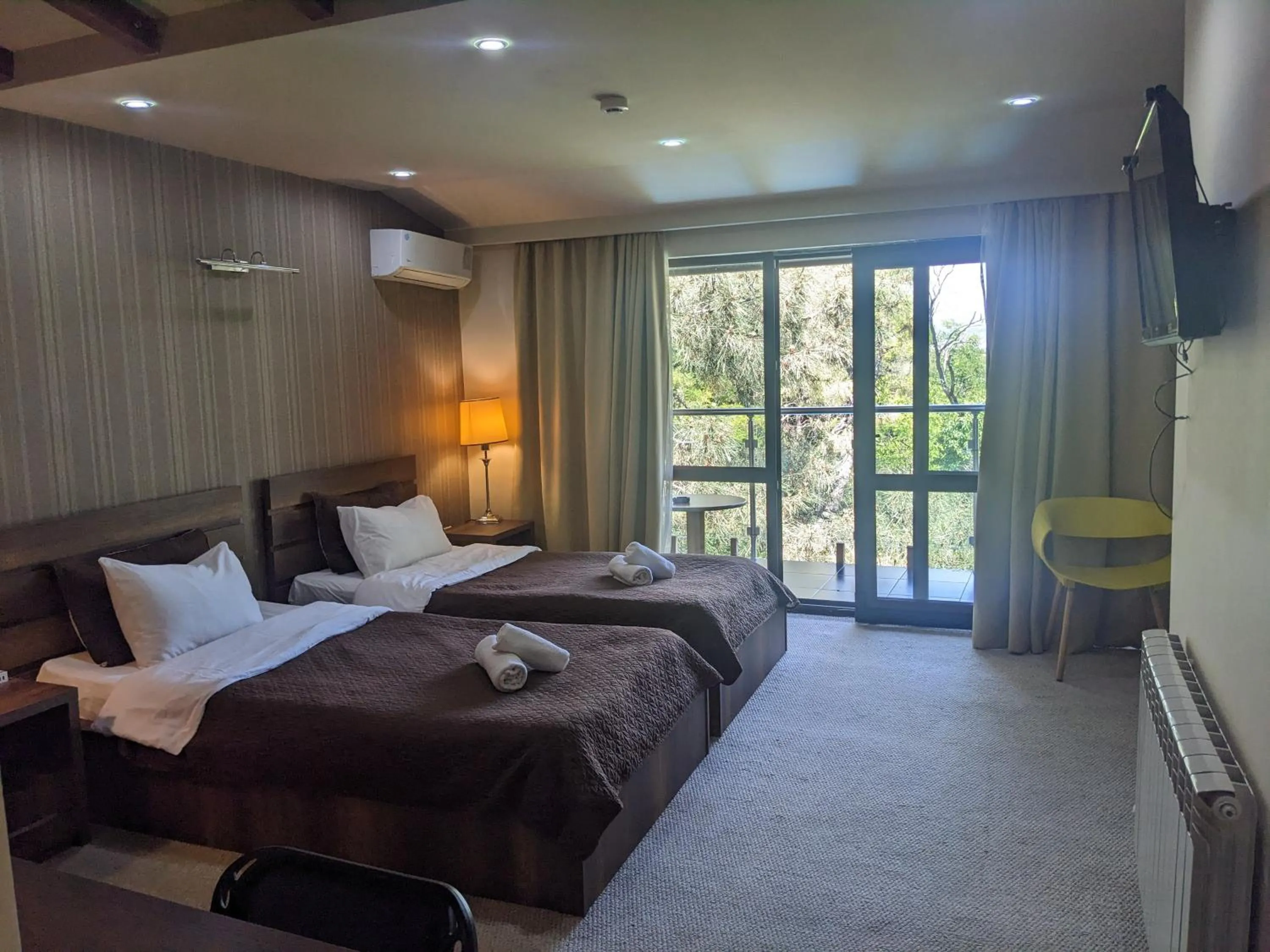 Photo of the whole room, Bed in Sani Hotel