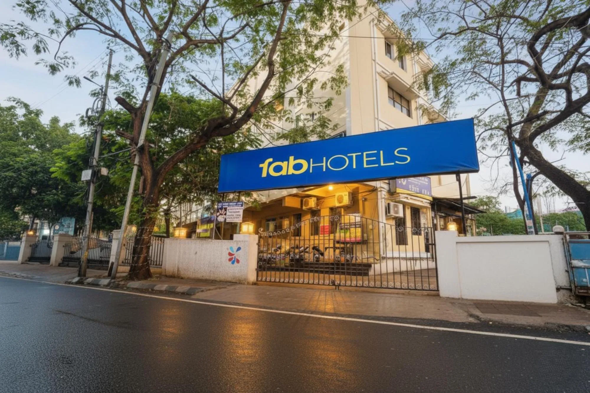 Property building in Fabhotel Colors Service Apartment - Nr MRC Nagar