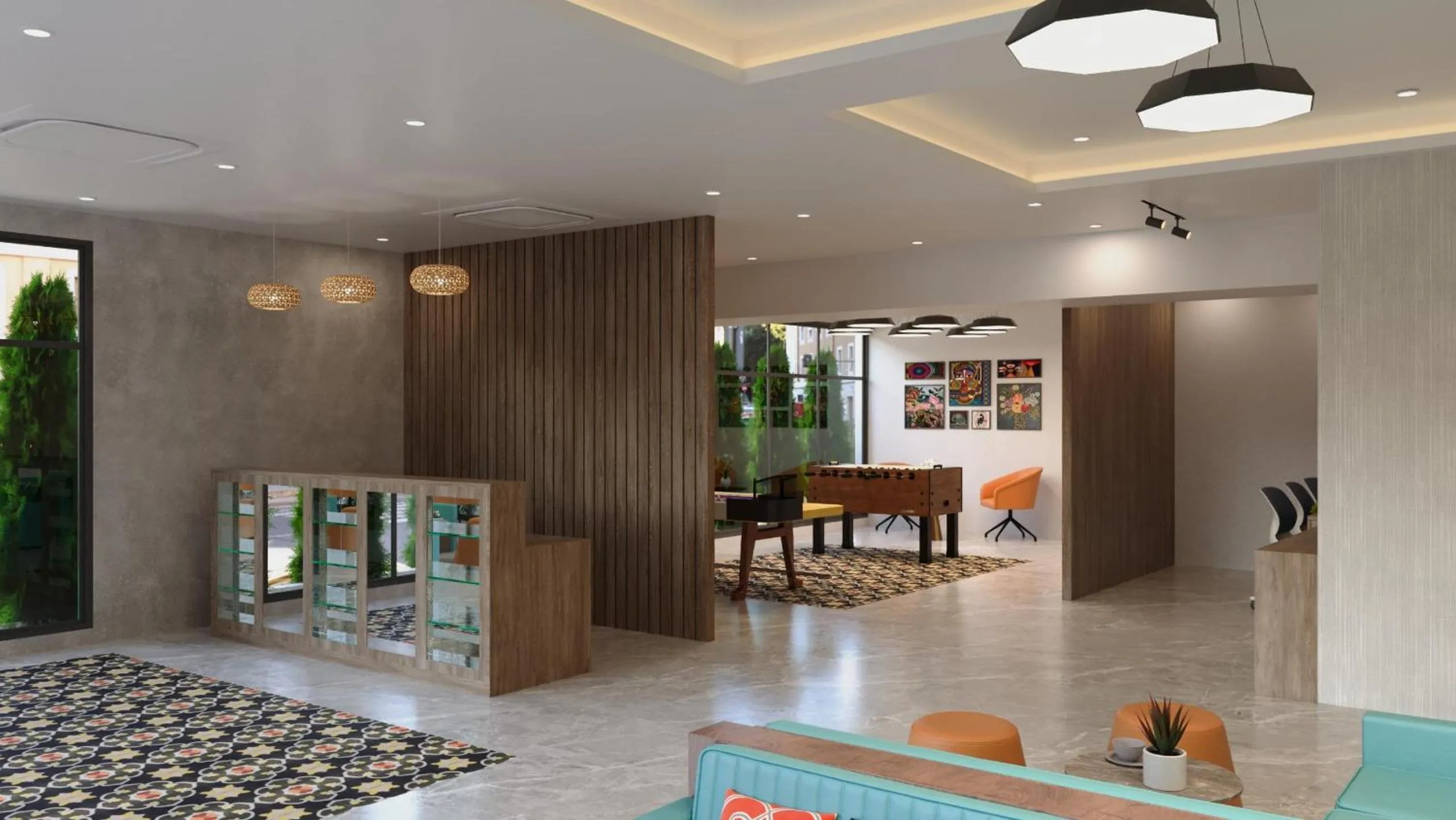 Seating area in Zone by The Park New Market Kolkata