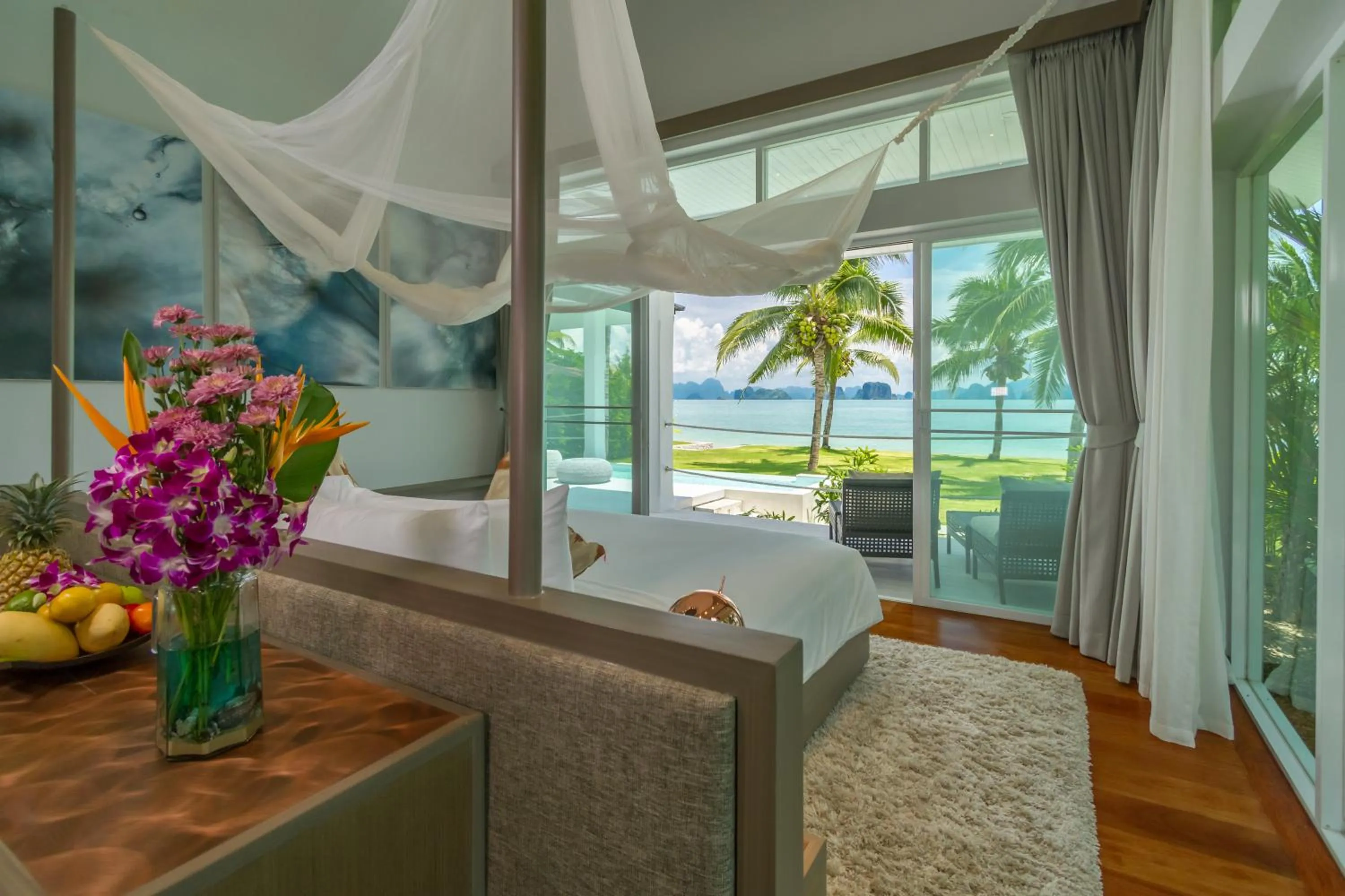 Bed in Coastal Escape Koh Yao Noi