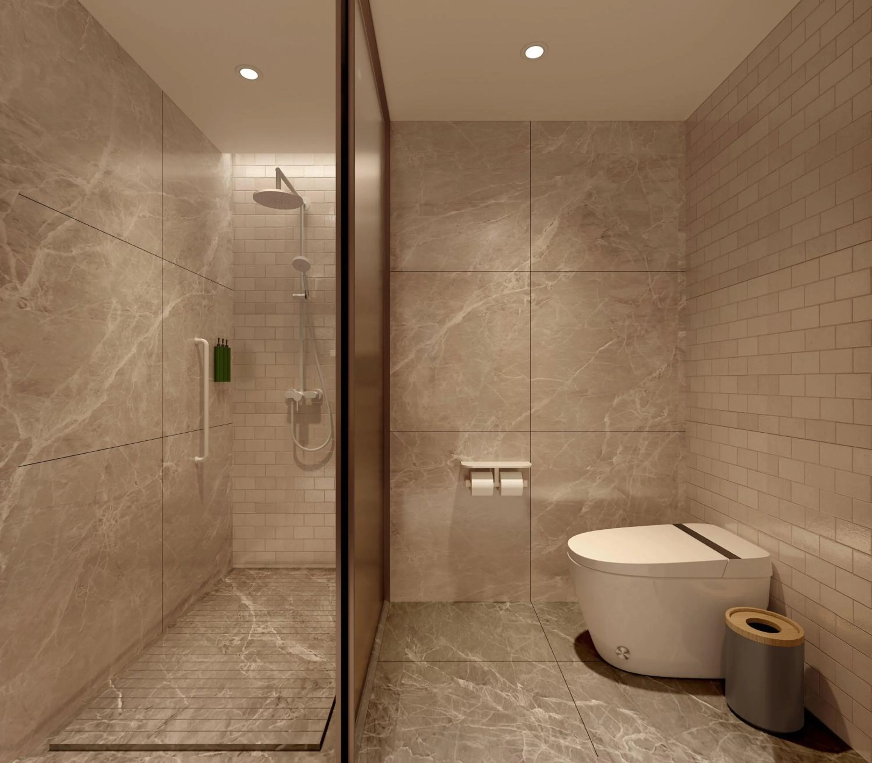 Bathroom in Hilton Garden Inn Beijing Fengtai Xinxiang Building