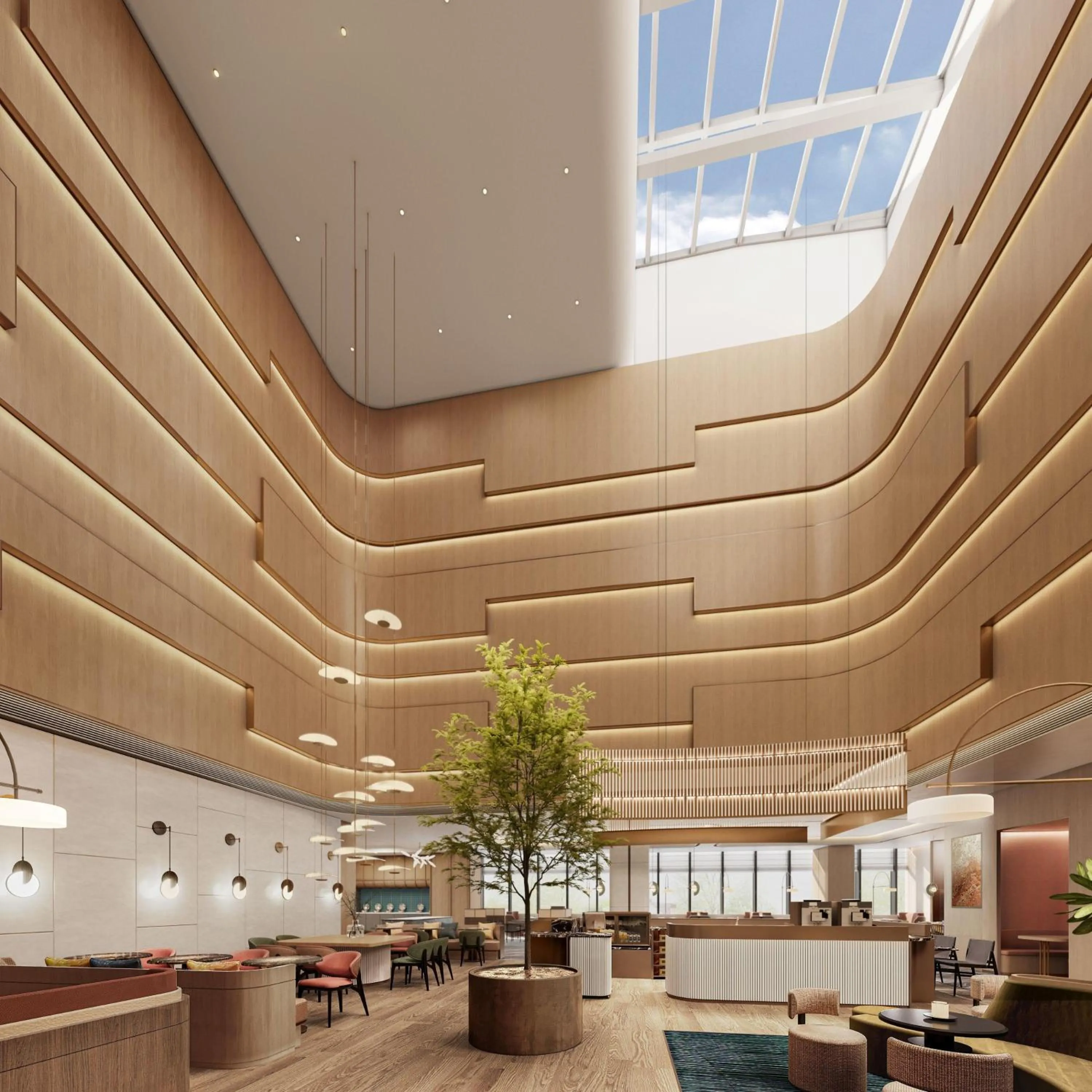 Restaurant/places to eat in Hilton Garden Inn Beijing Fengtai Xinxiang Building