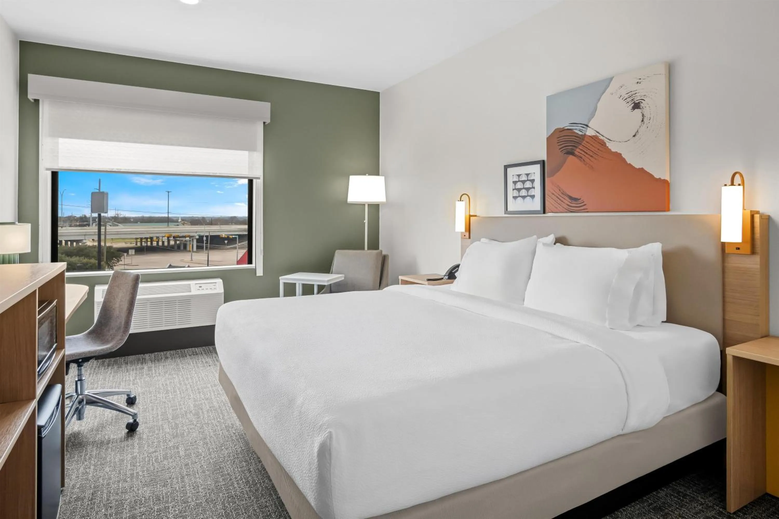 Bed in Spark By Hilton Garland Dallas East