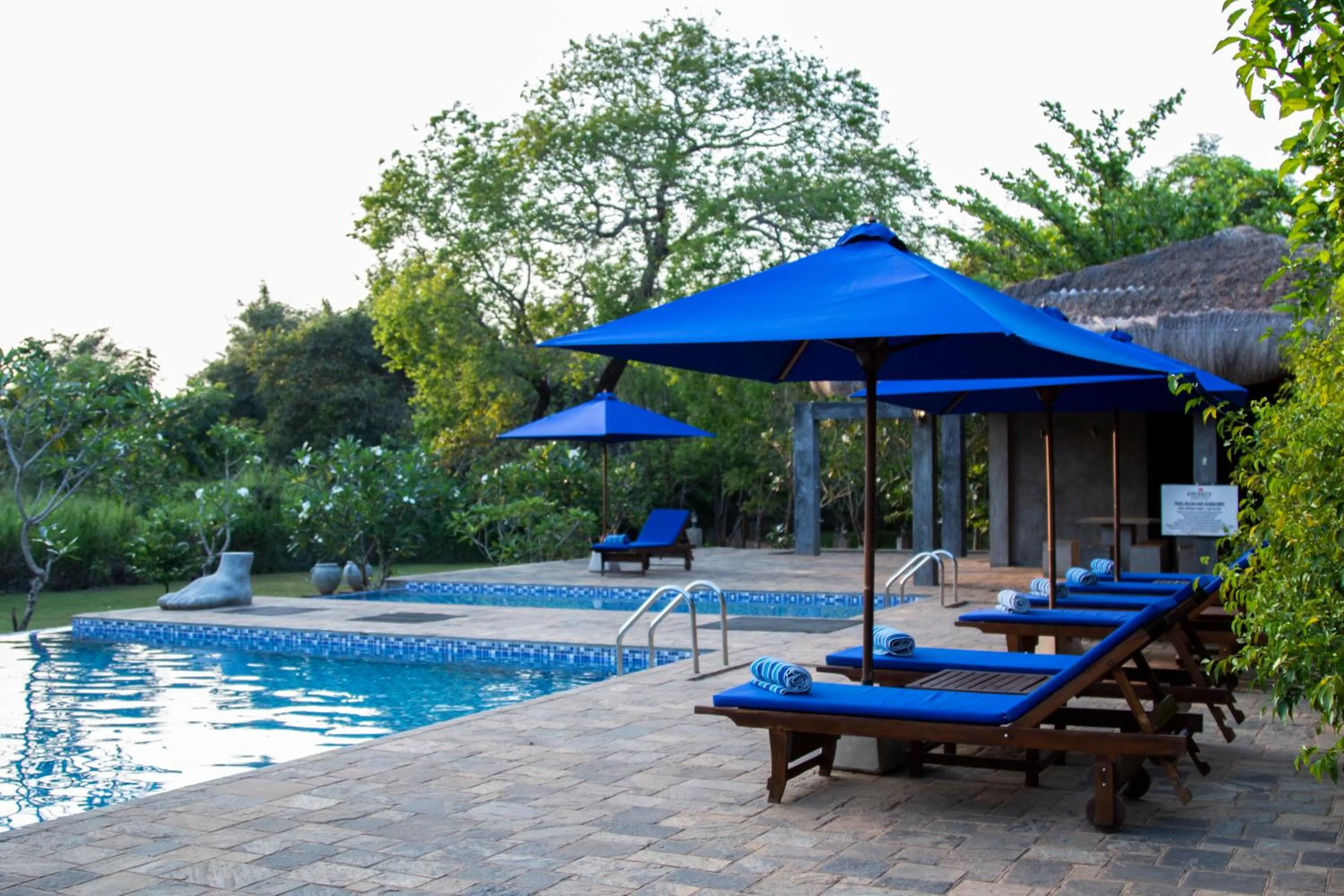 Swimming pool in Amaara Forest Hotel Sigiriya