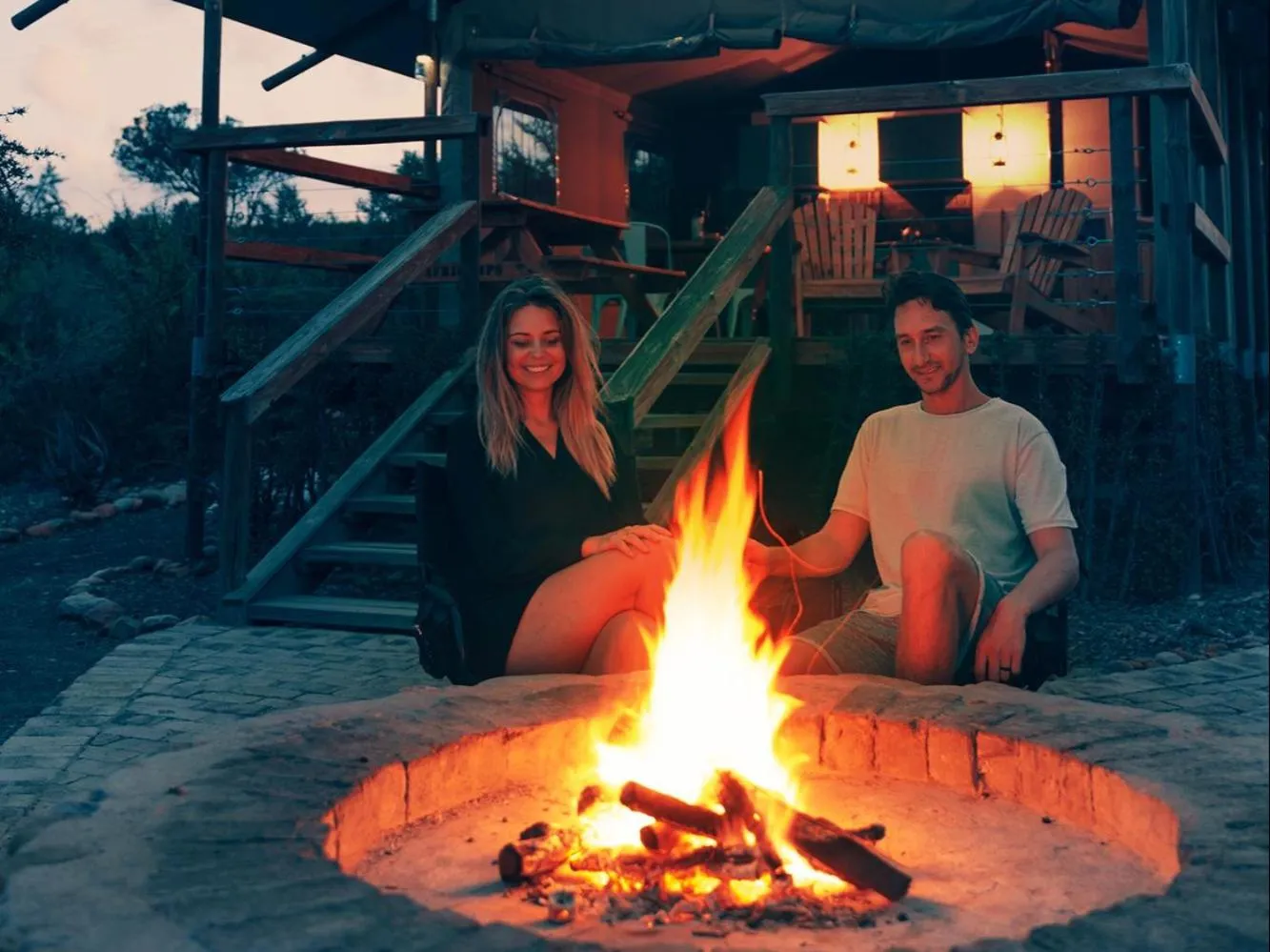 BBQ facilities in AfriCamps Klein Karoo