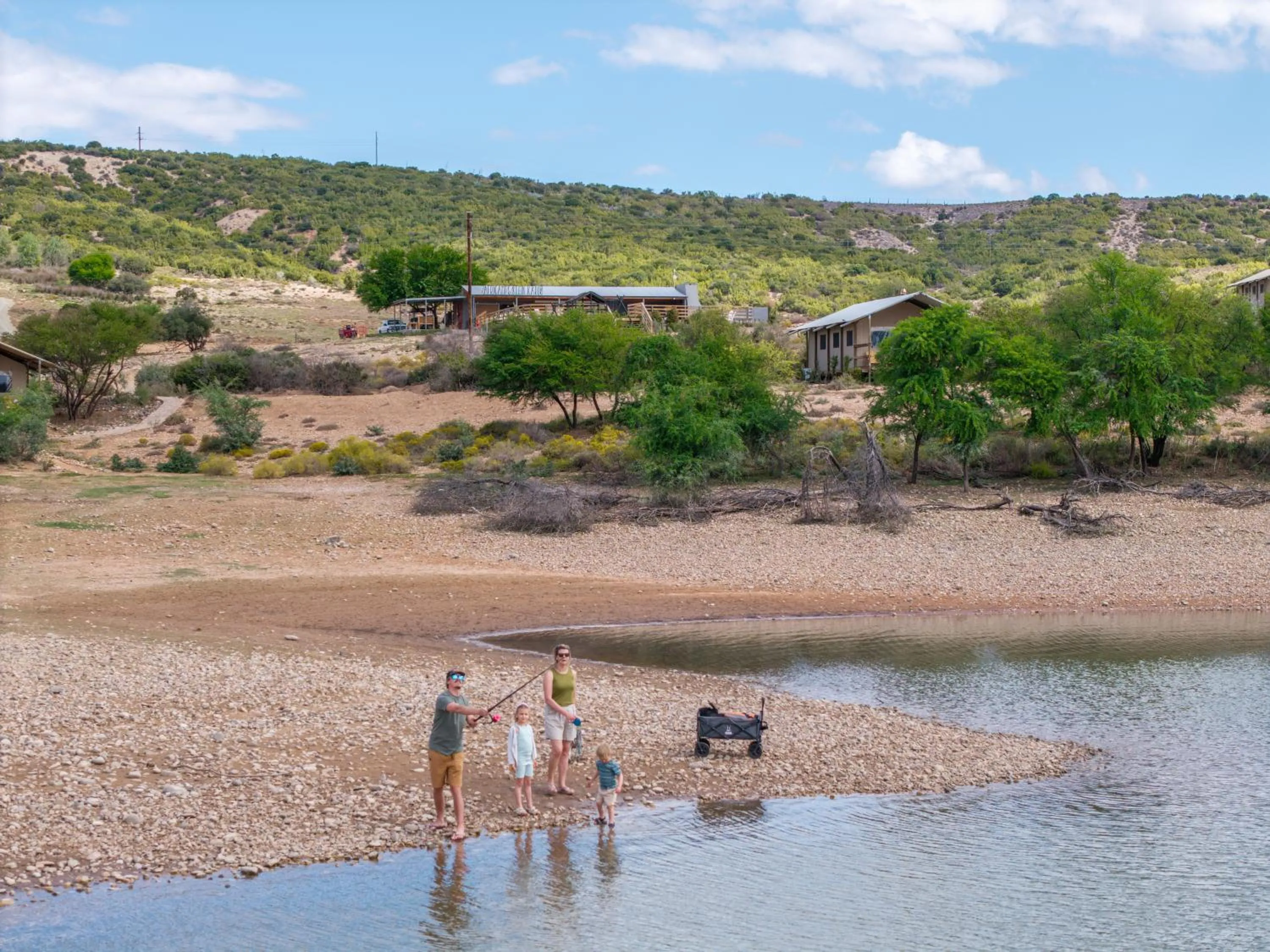 Fishing in AfriCamps Klein Karoo