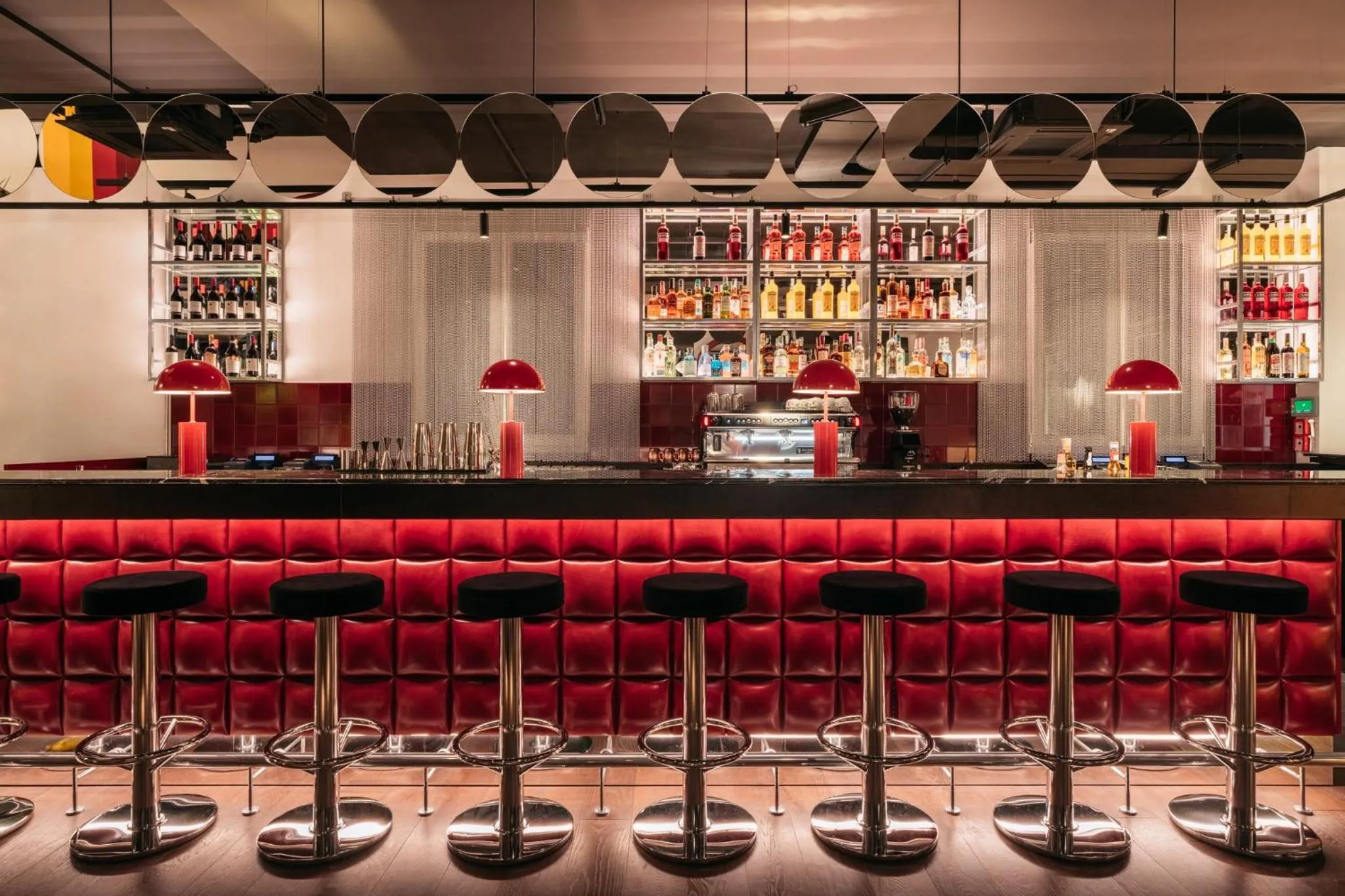 Lounge or bar in Ruby Giulia Hotel Rome
