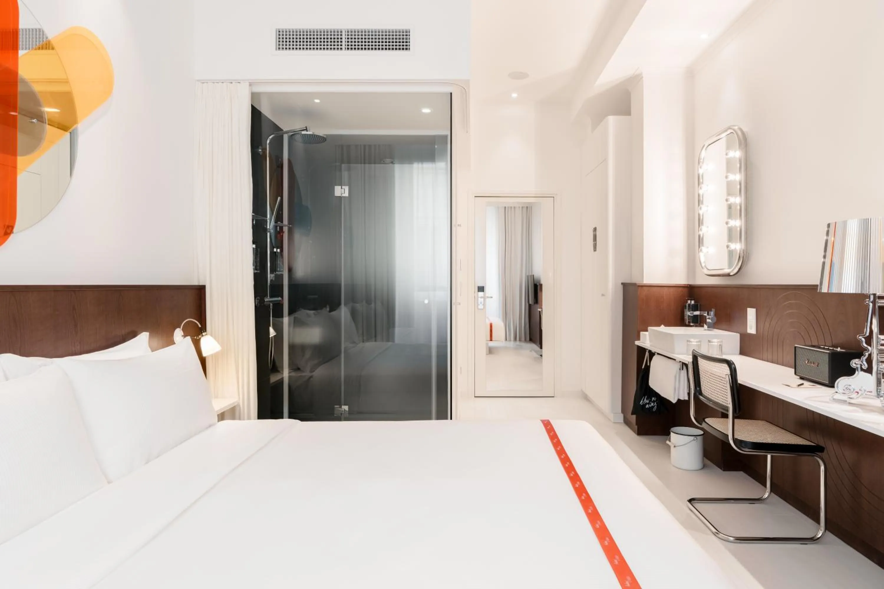 Bed in Ruby Giulia Hotel Rome