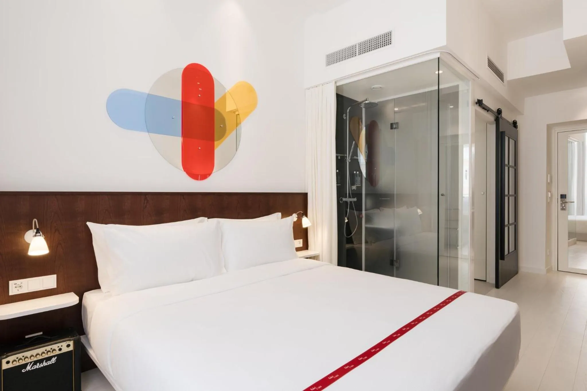 Photo of the whole room, Bed in Ruby Giulia Hotel Rome