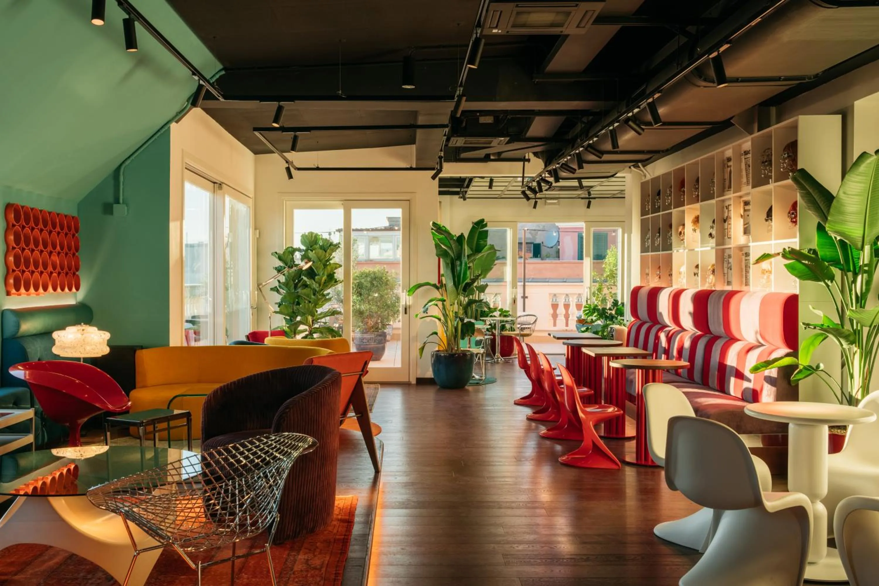 Lounge or bar in Ruby Giulia Hotel Rome