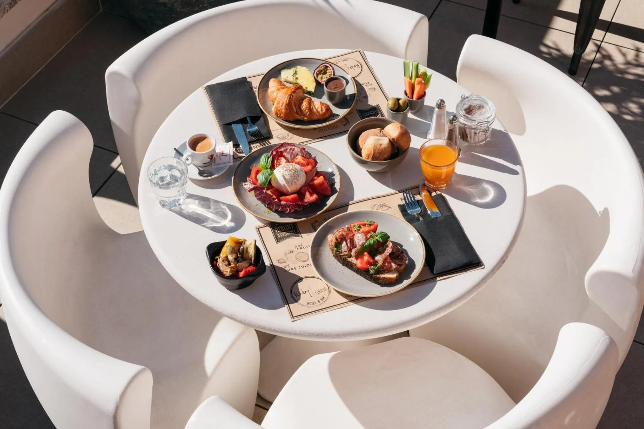 Breakfast in Ruby Giulia Hotel Rome