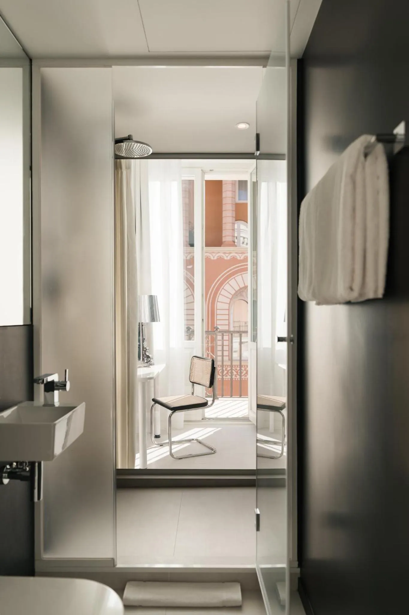 Bathroom in Ruby Giulia Hotel Rome