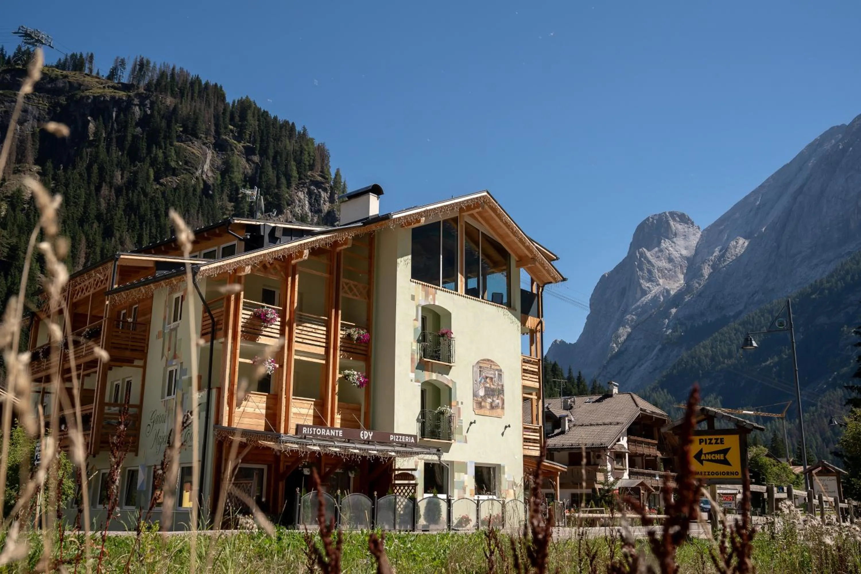 Property building in Albergo Garni Edy (B&B)