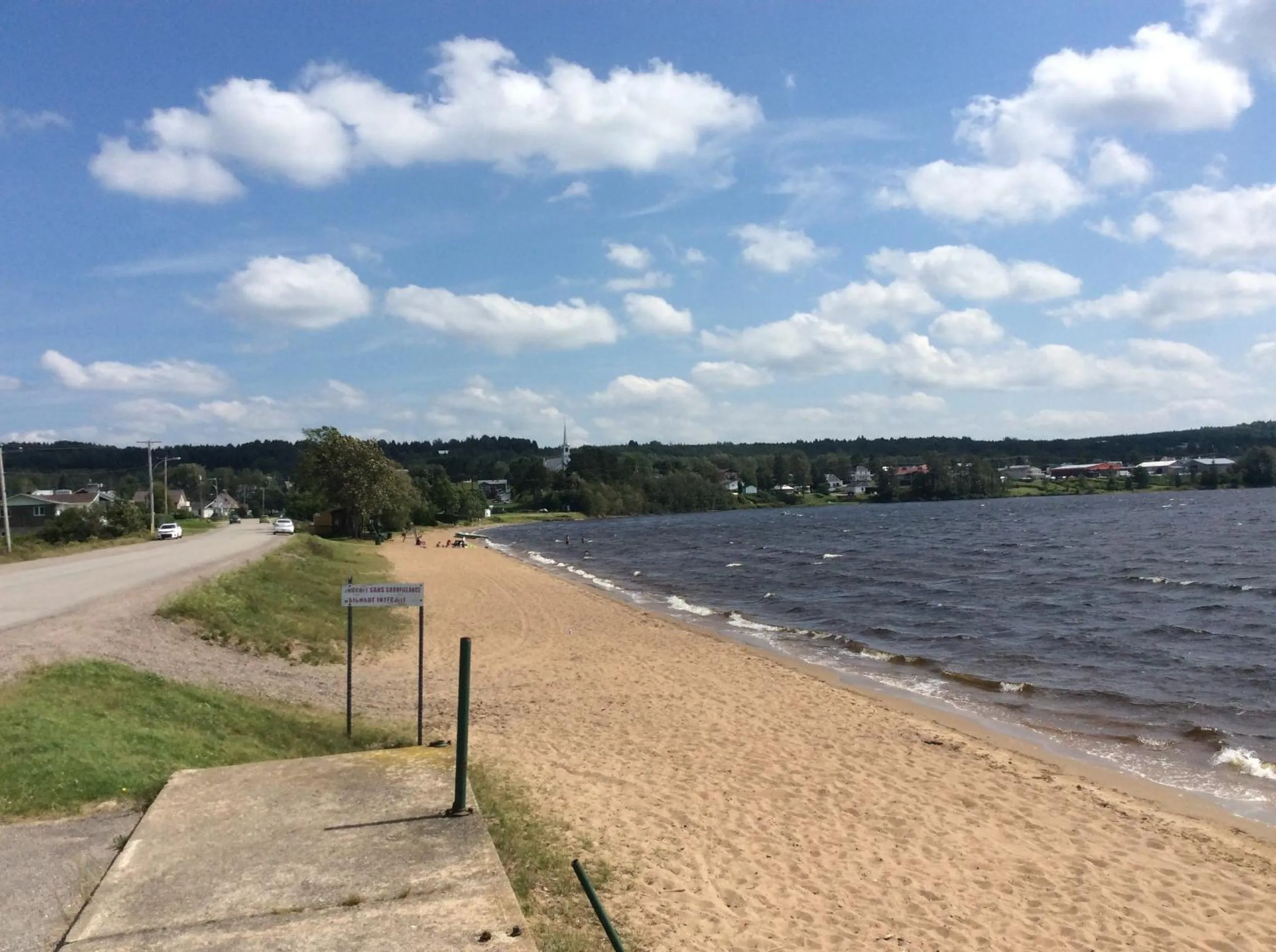 Beach in Auberge Motel Panorama