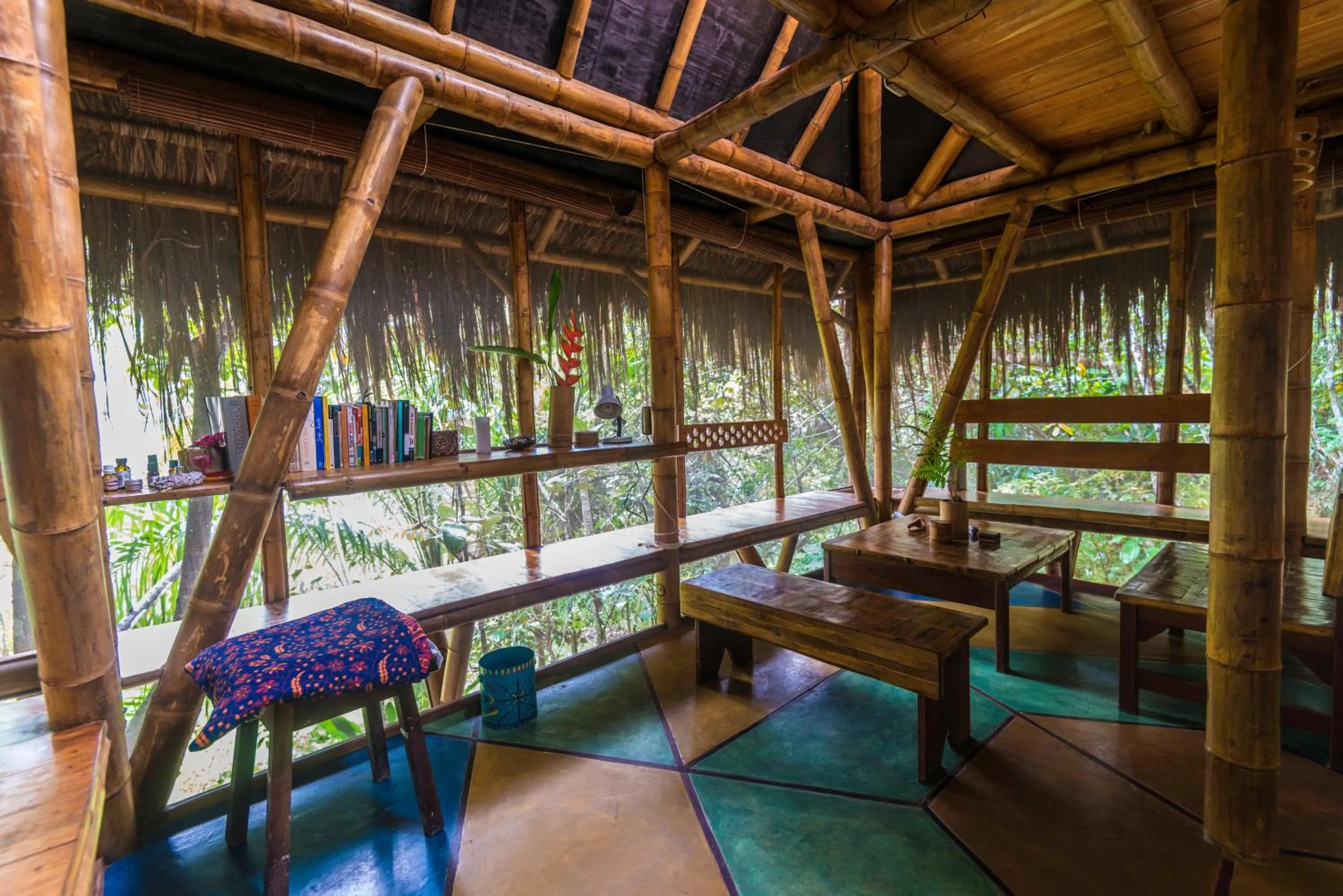 Bedroom in Universo Pol Bamboo Hostel