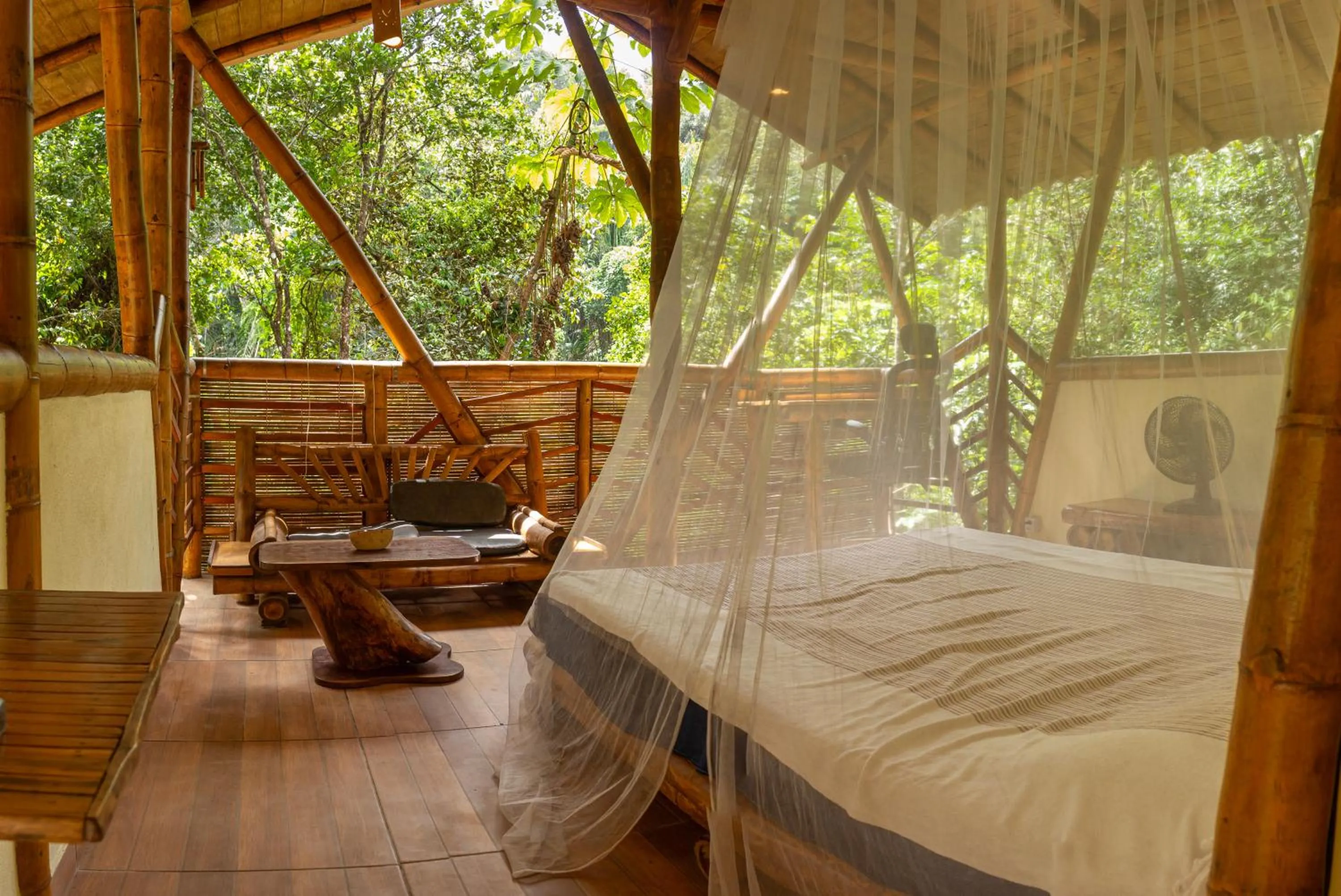 Photo of the whole room, Bed in Universo Pol Bamboo Hostel