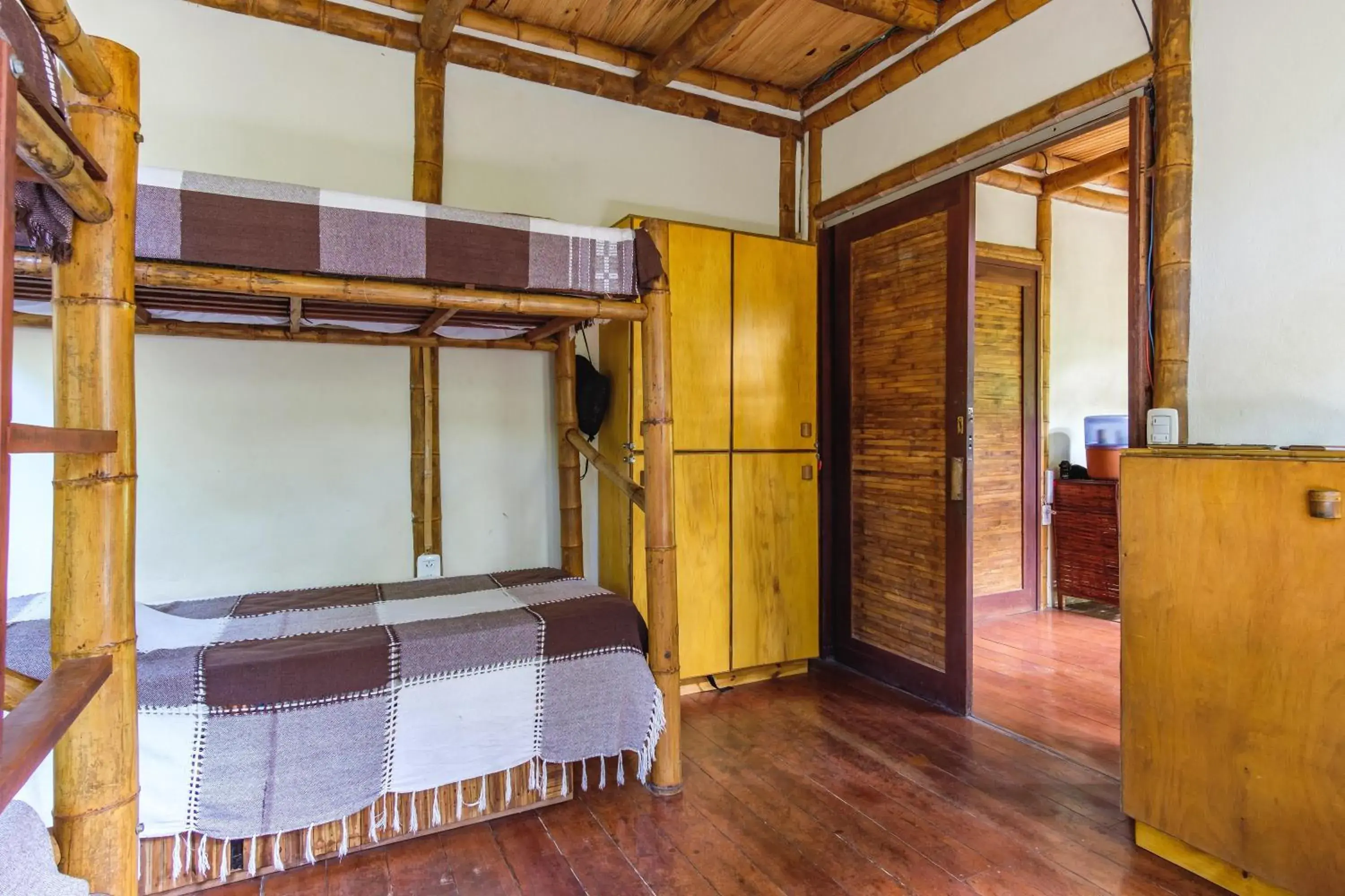 Bed in 5-Bed Dormitory Room in Universo Pol Bamboo Hostel Bed in 5-Bed Dormitory Room in Universo Pol Bamboo Hostel