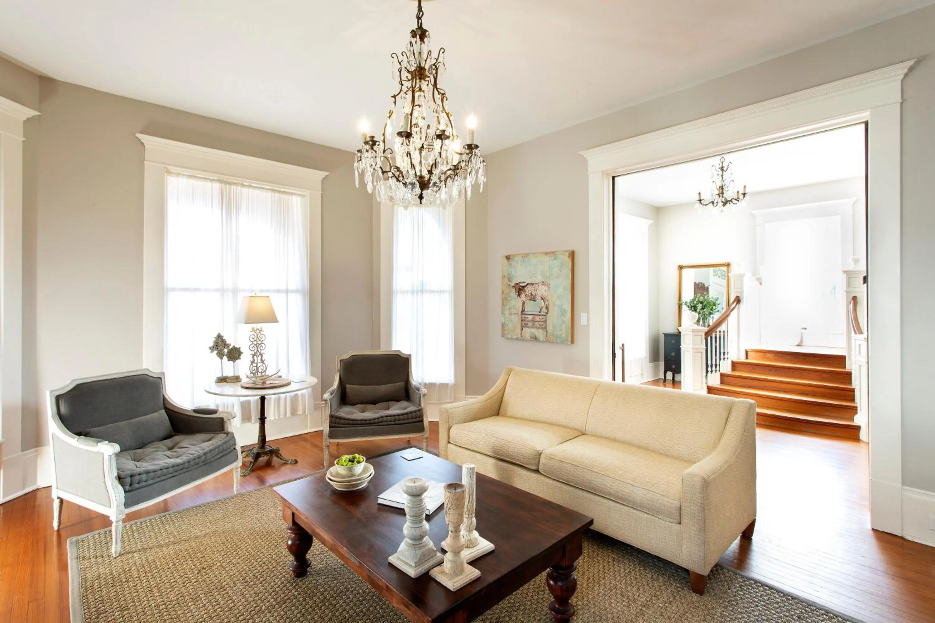 Living room in Katy House Bed and Breakfast
