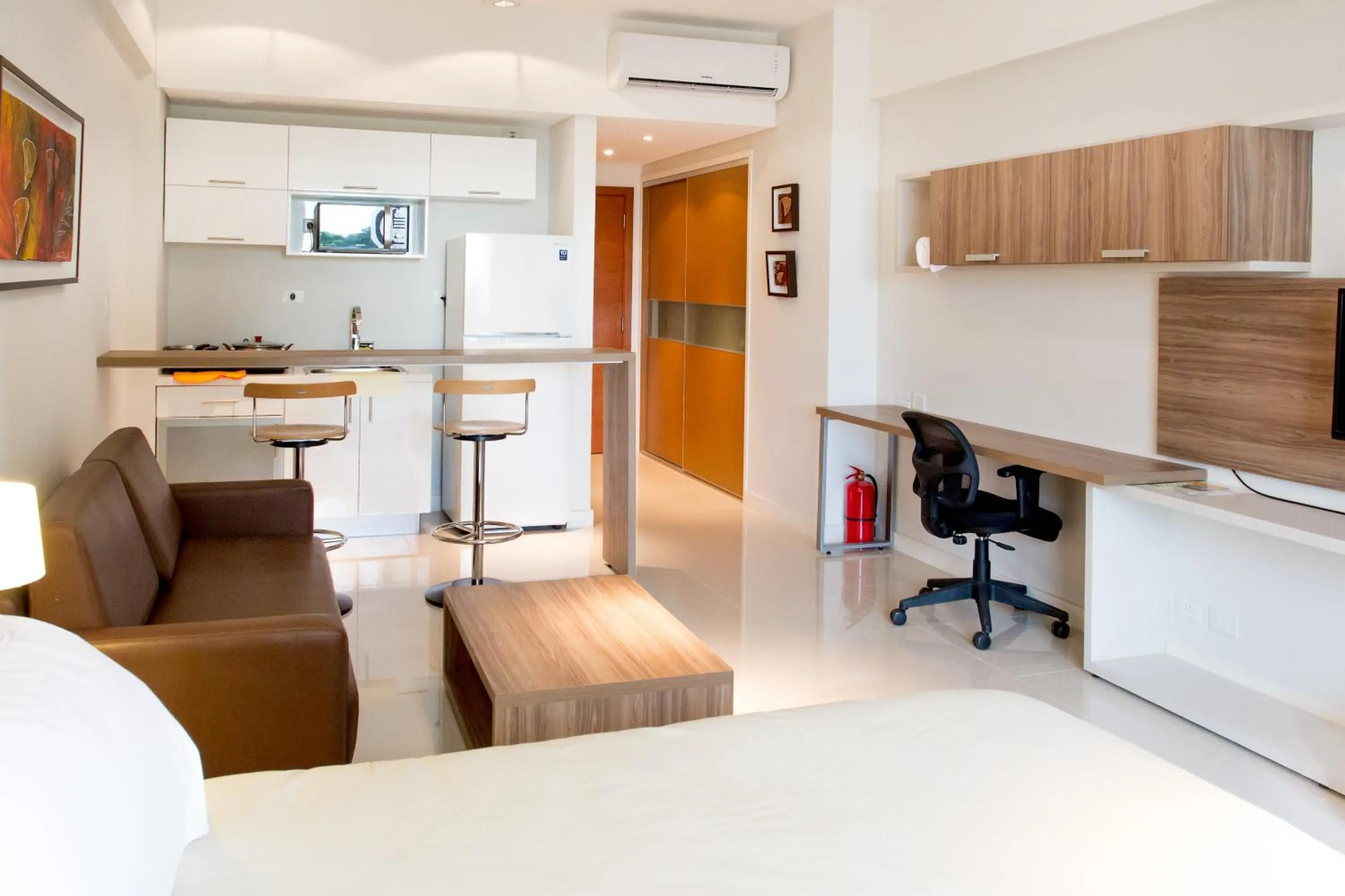 Living room in Asunción Rent Suites Santa Teresa