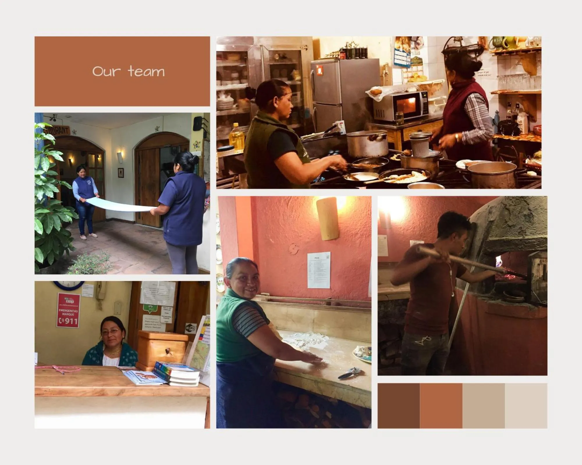 Property building in Hotel Doña Esther