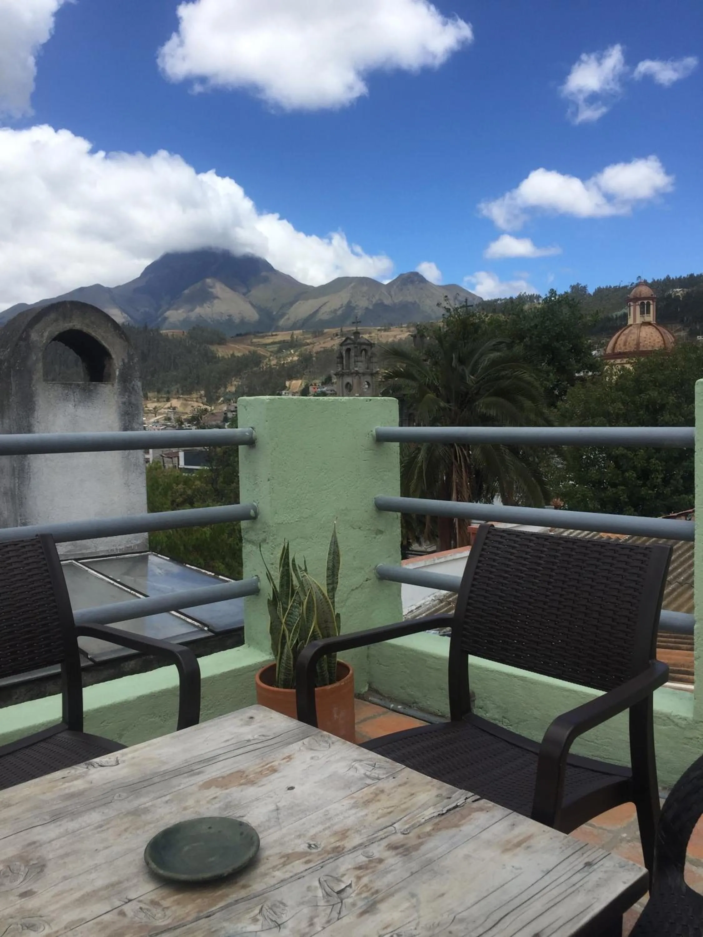 Balcony/Terrace in Hotel Doña Esther