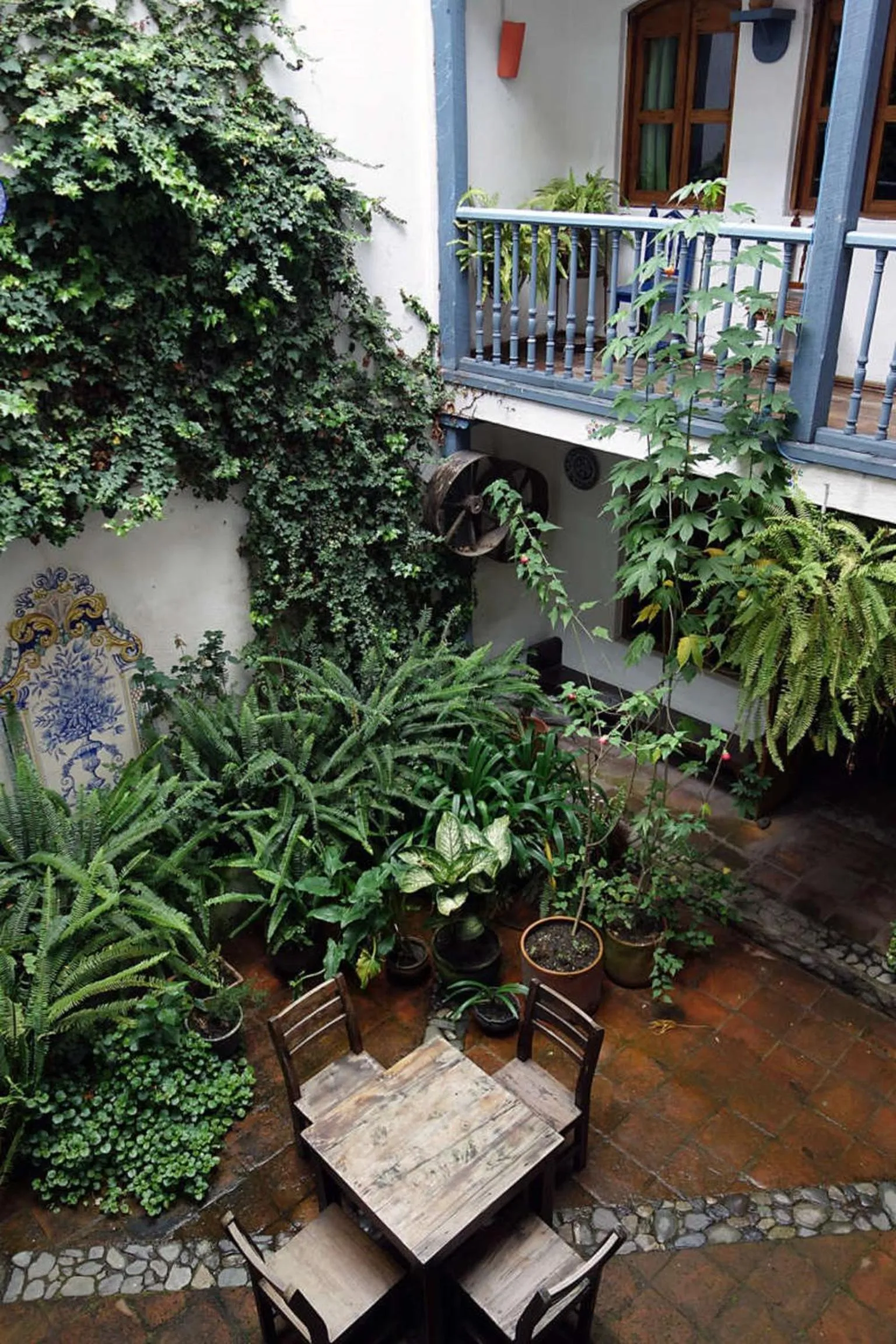 Patio in Hotel Doña Esther