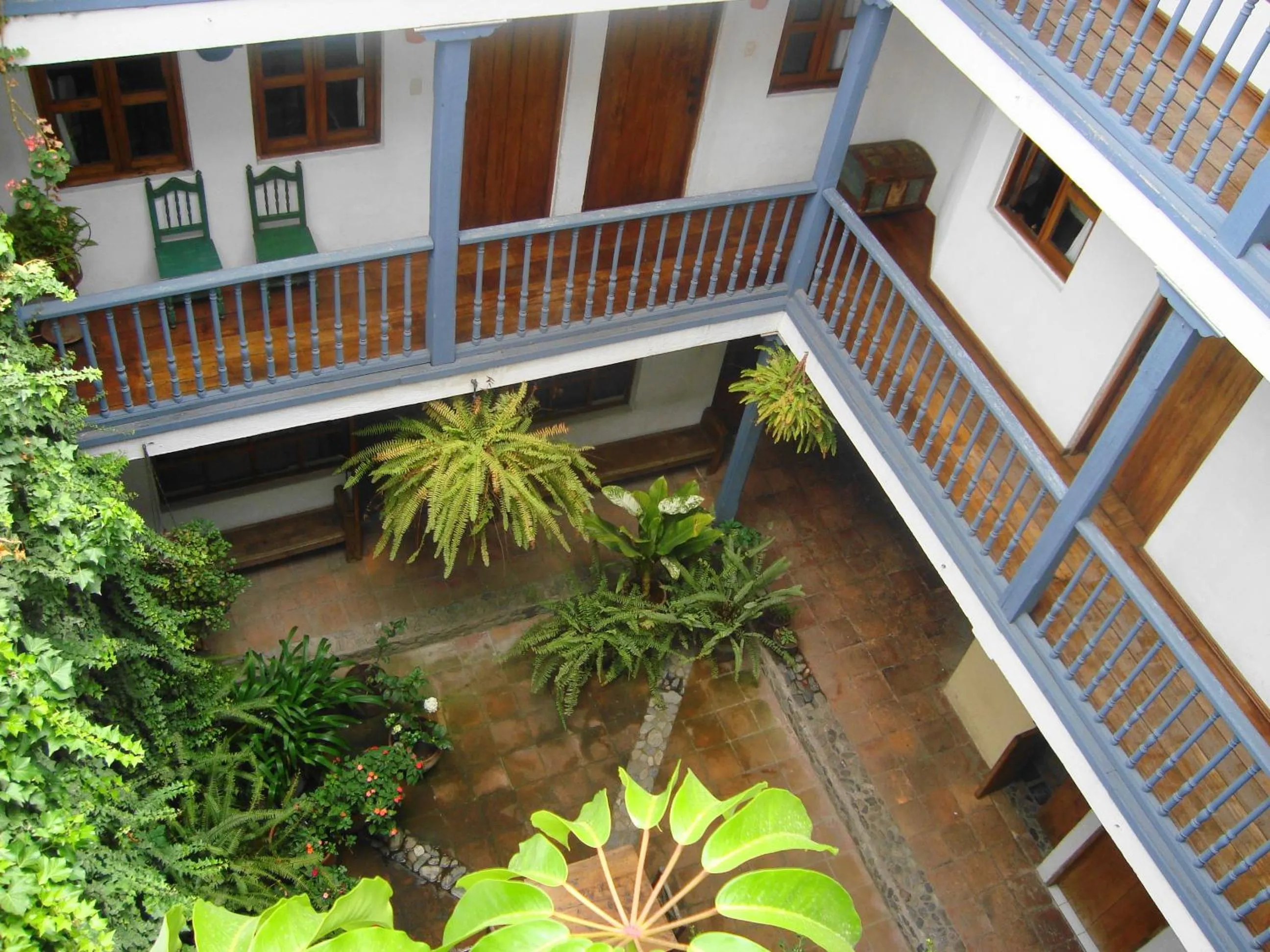 Patio in Hotel Doña Esther