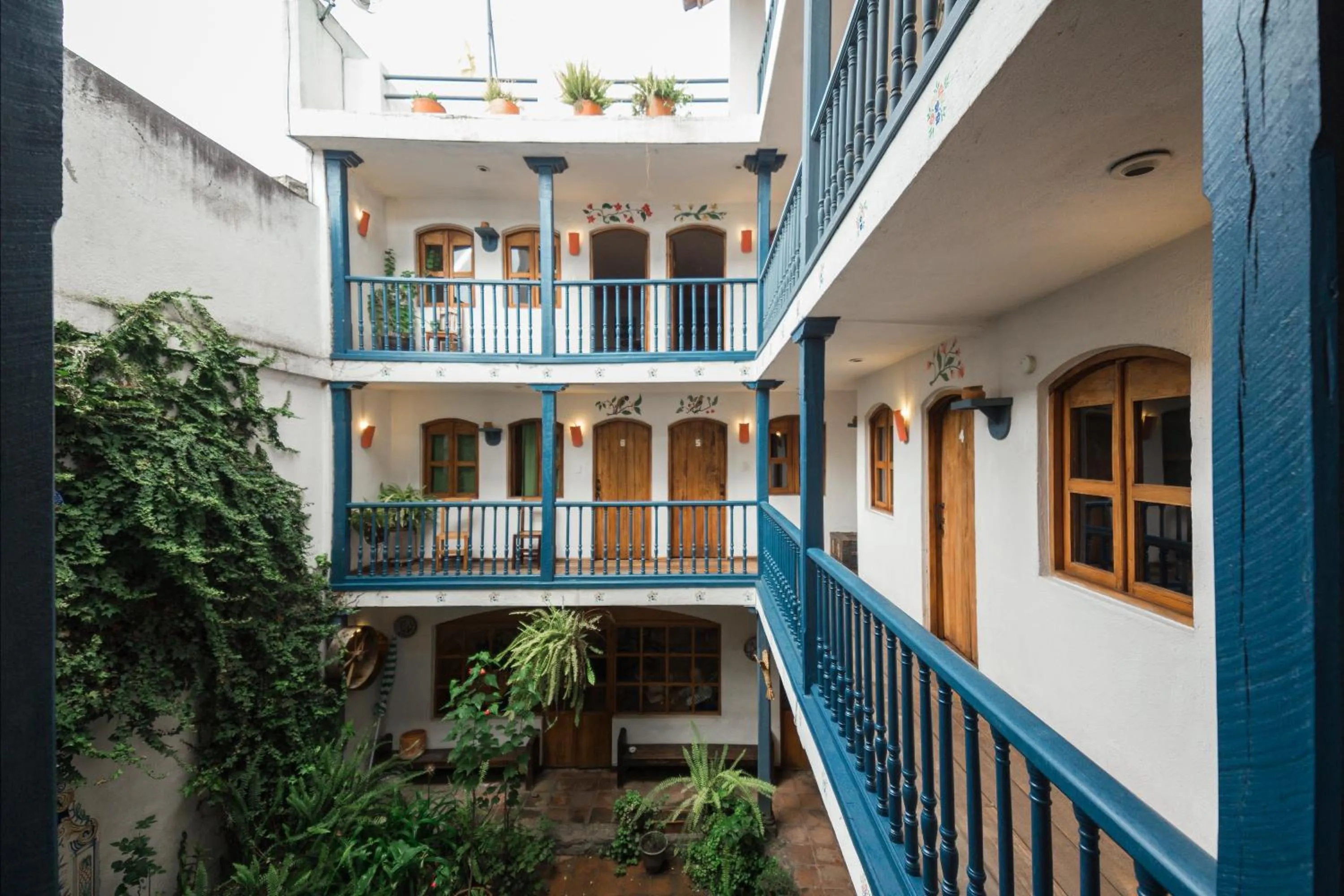 Property building in Hotel Doña Esther