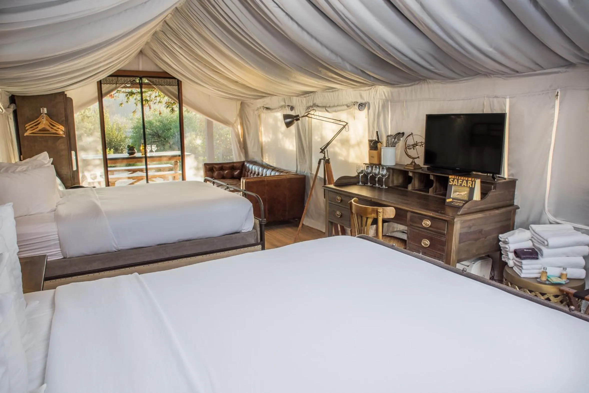 Bedroom, Bed in Flying Flags RV Resort & Campground
