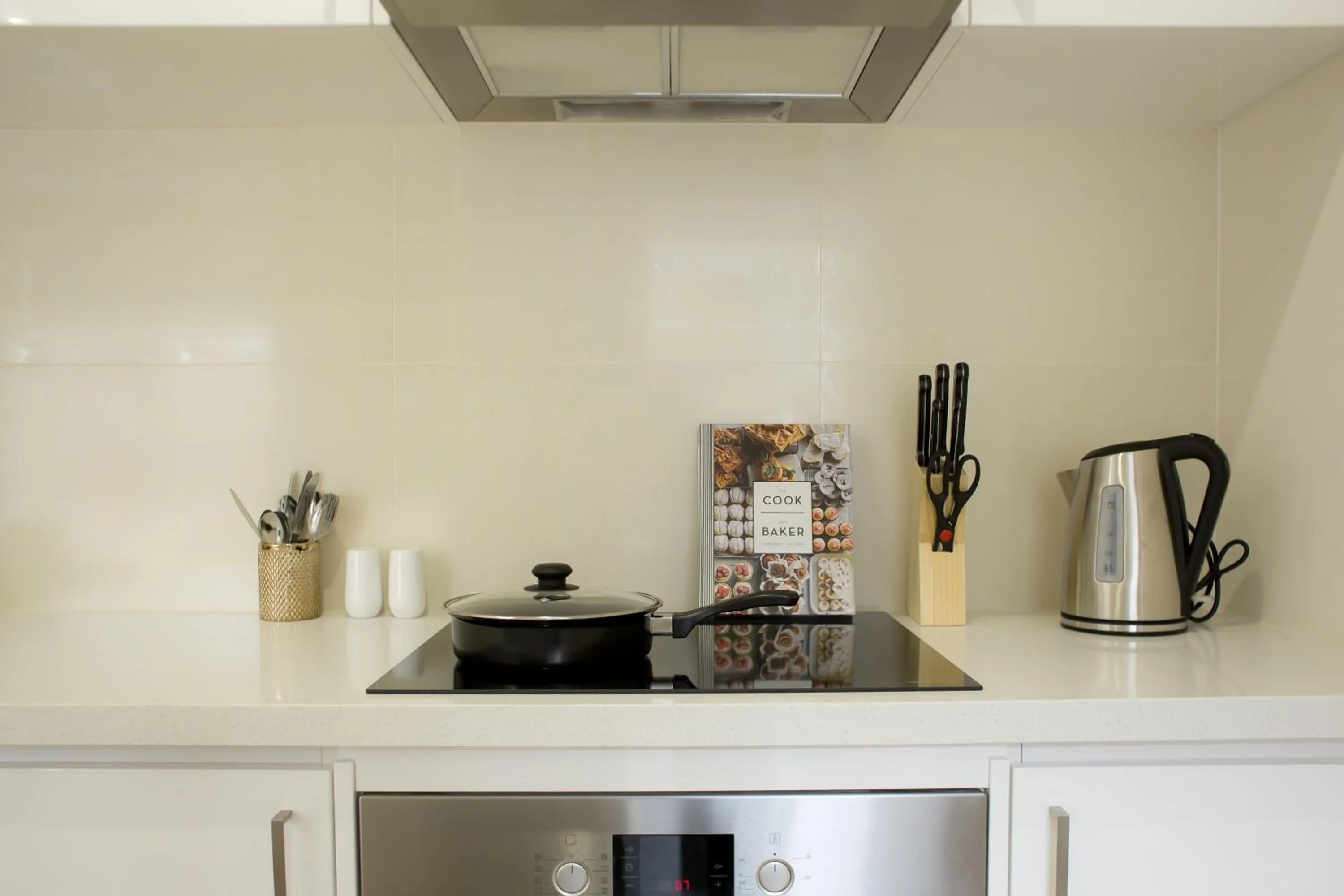 Living room in The Town Apartments