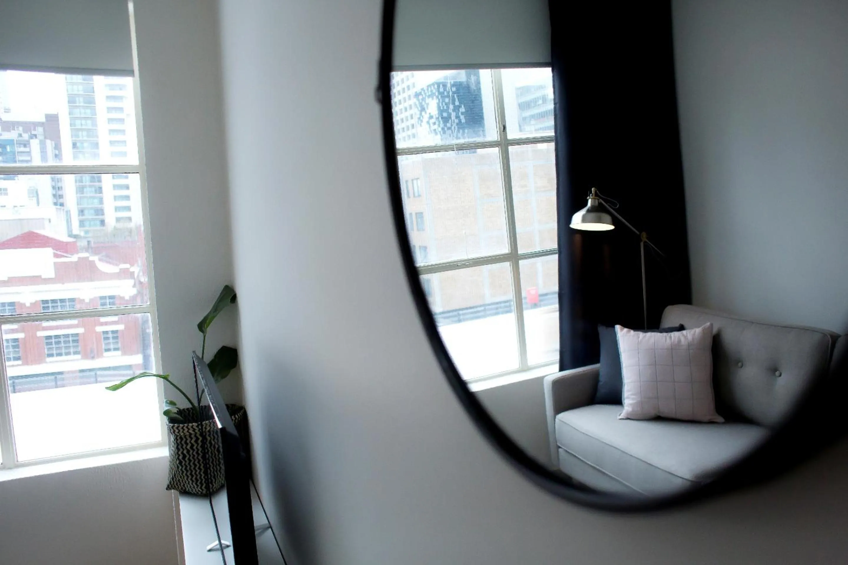 Decorative detail in The Town Apartments