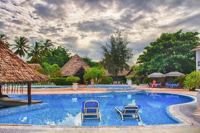 Pool view in Protels La Plage