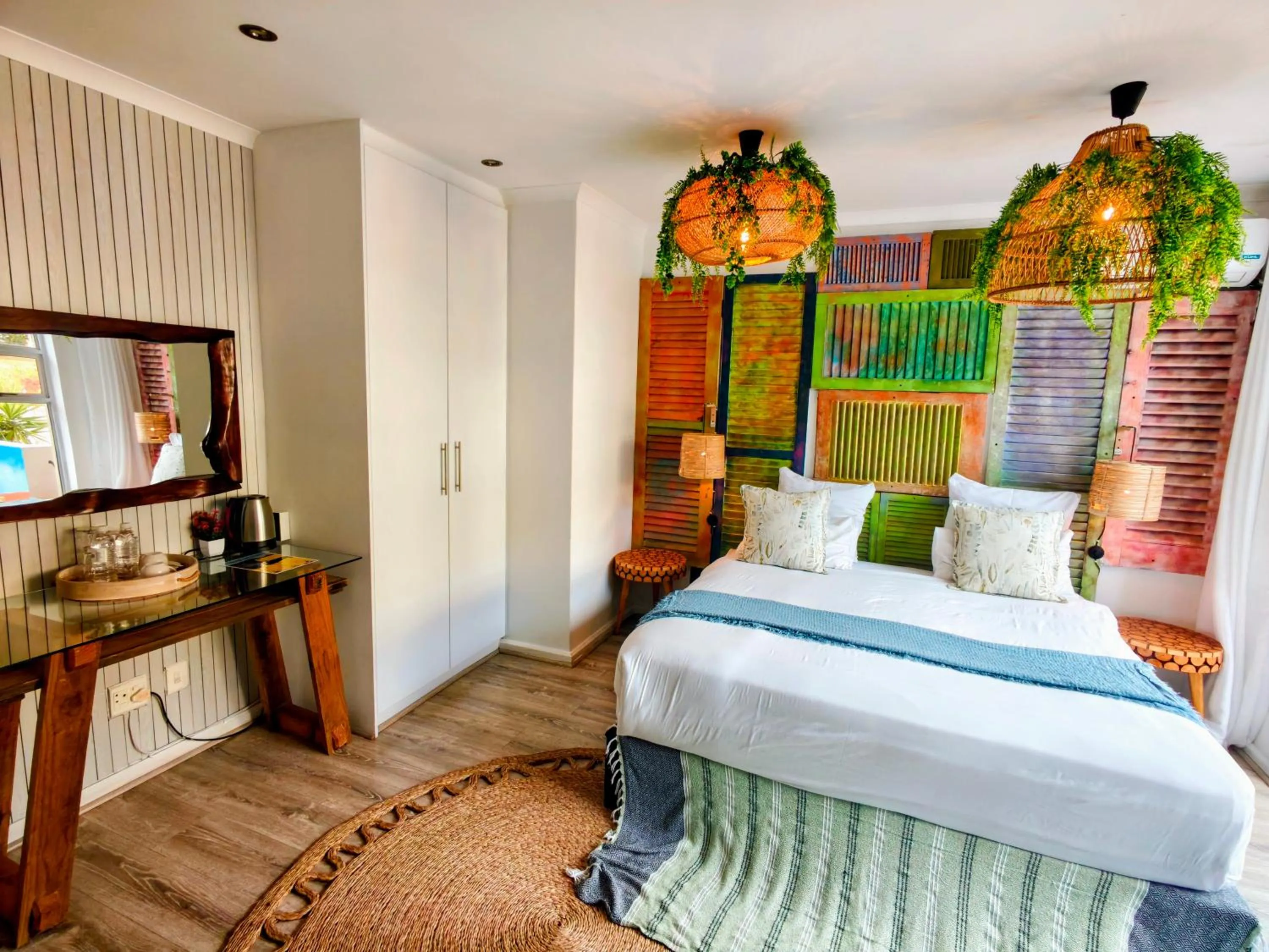 Bed in African Groove Camps Bay