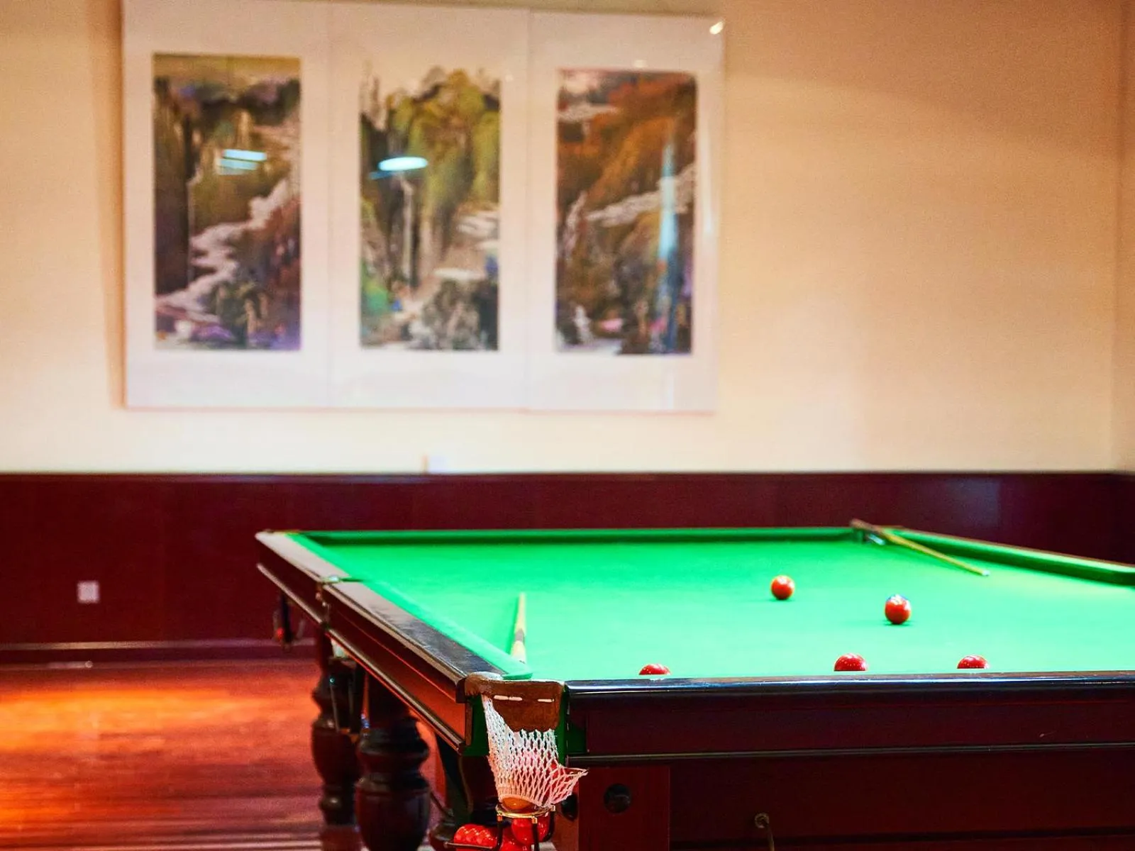 Billiard in Carp Islet Resort Fuzhou