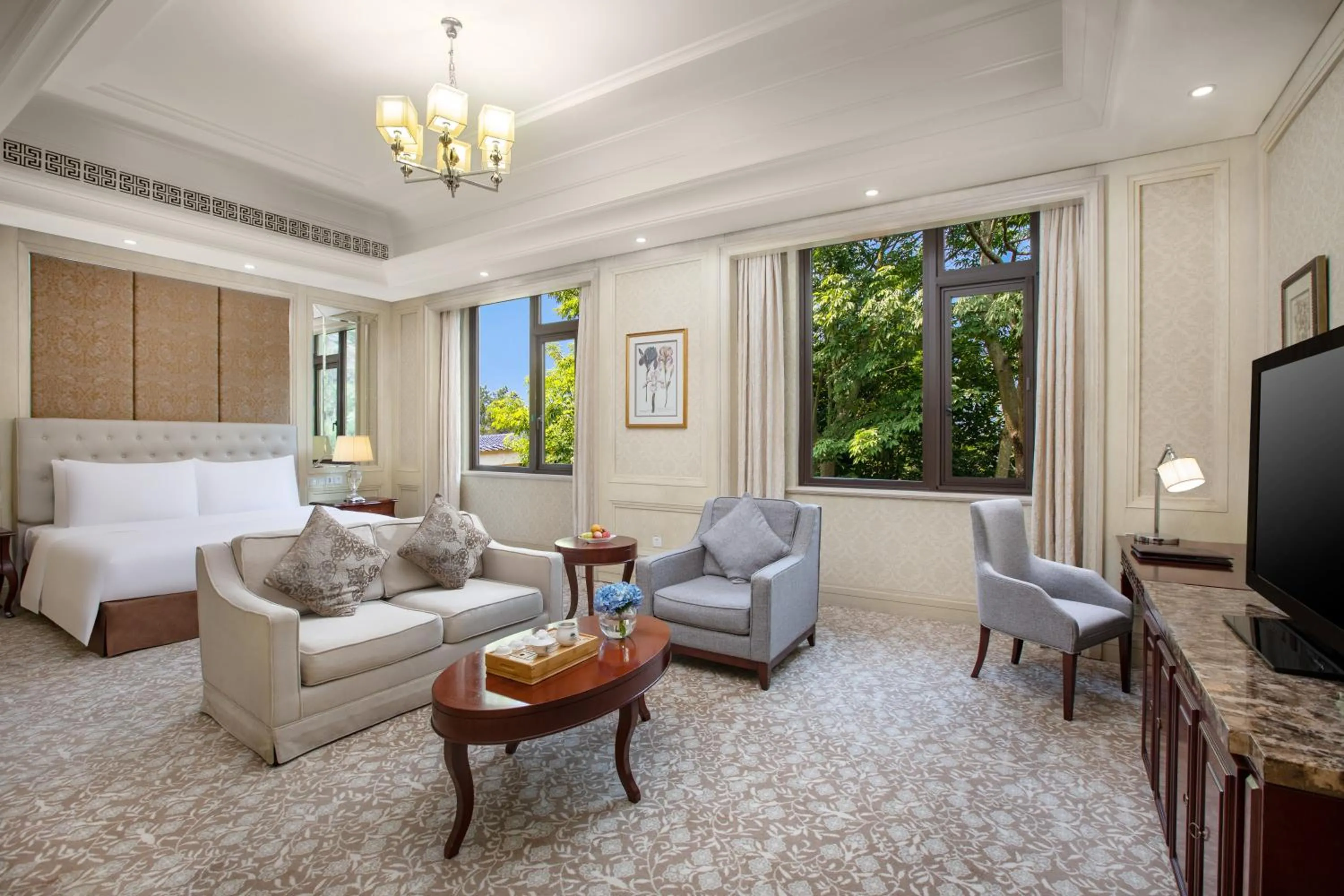 TV and multimedia in Carp Islet Resort Fuzhou