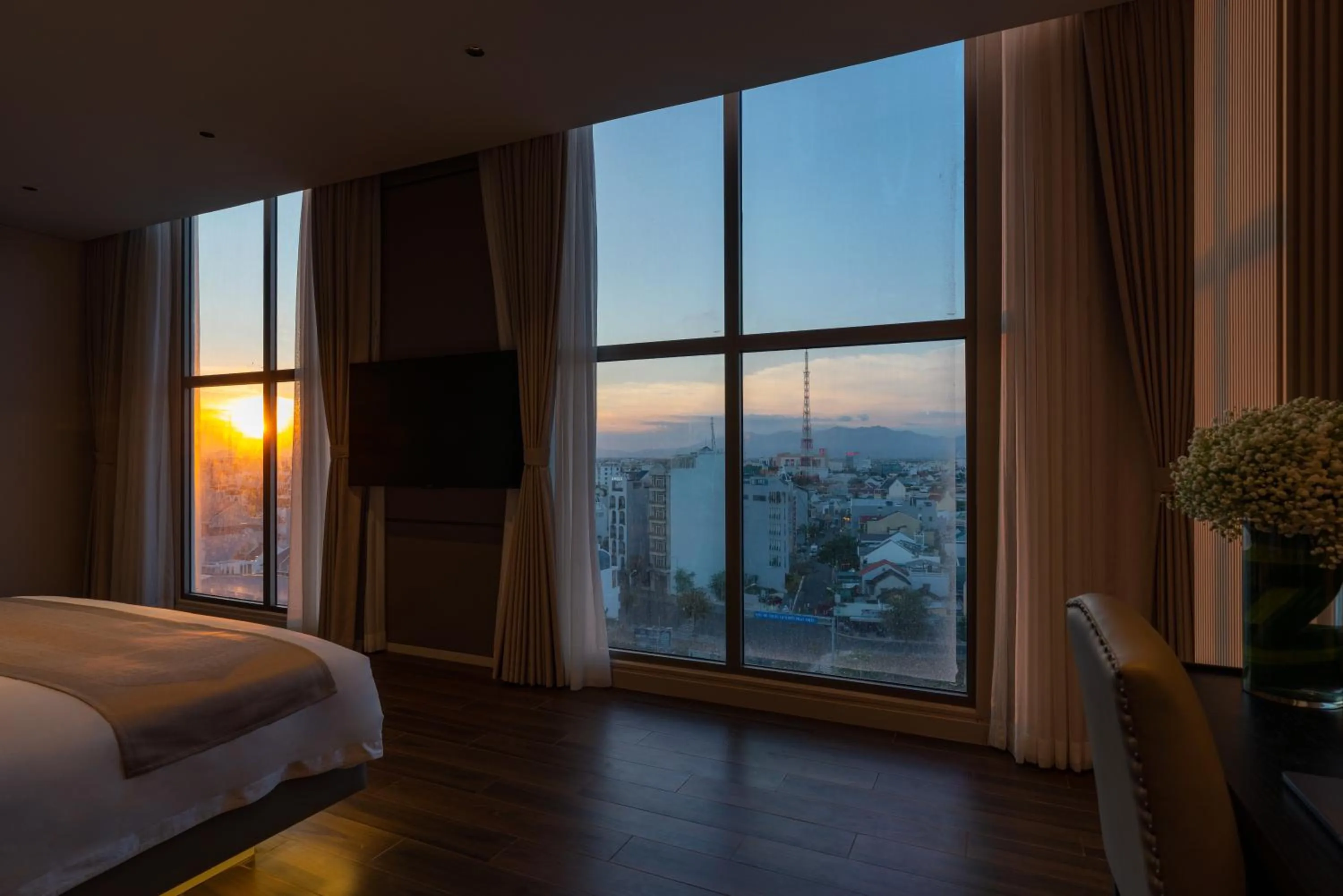 Natural landscape, Bed in AMANA Hotel Phan Thiet