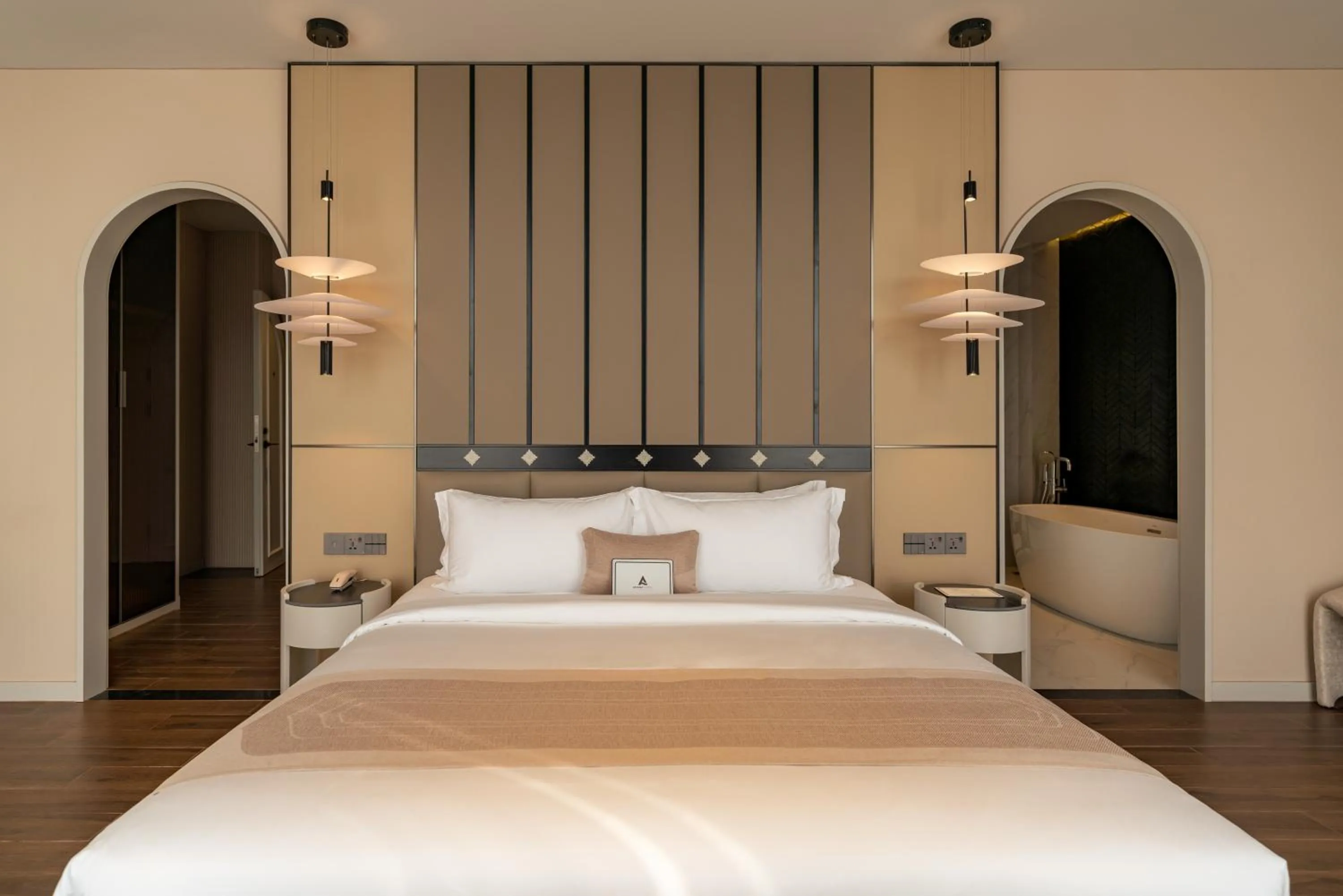 Bed in AMANA Hotel Phan Thiet